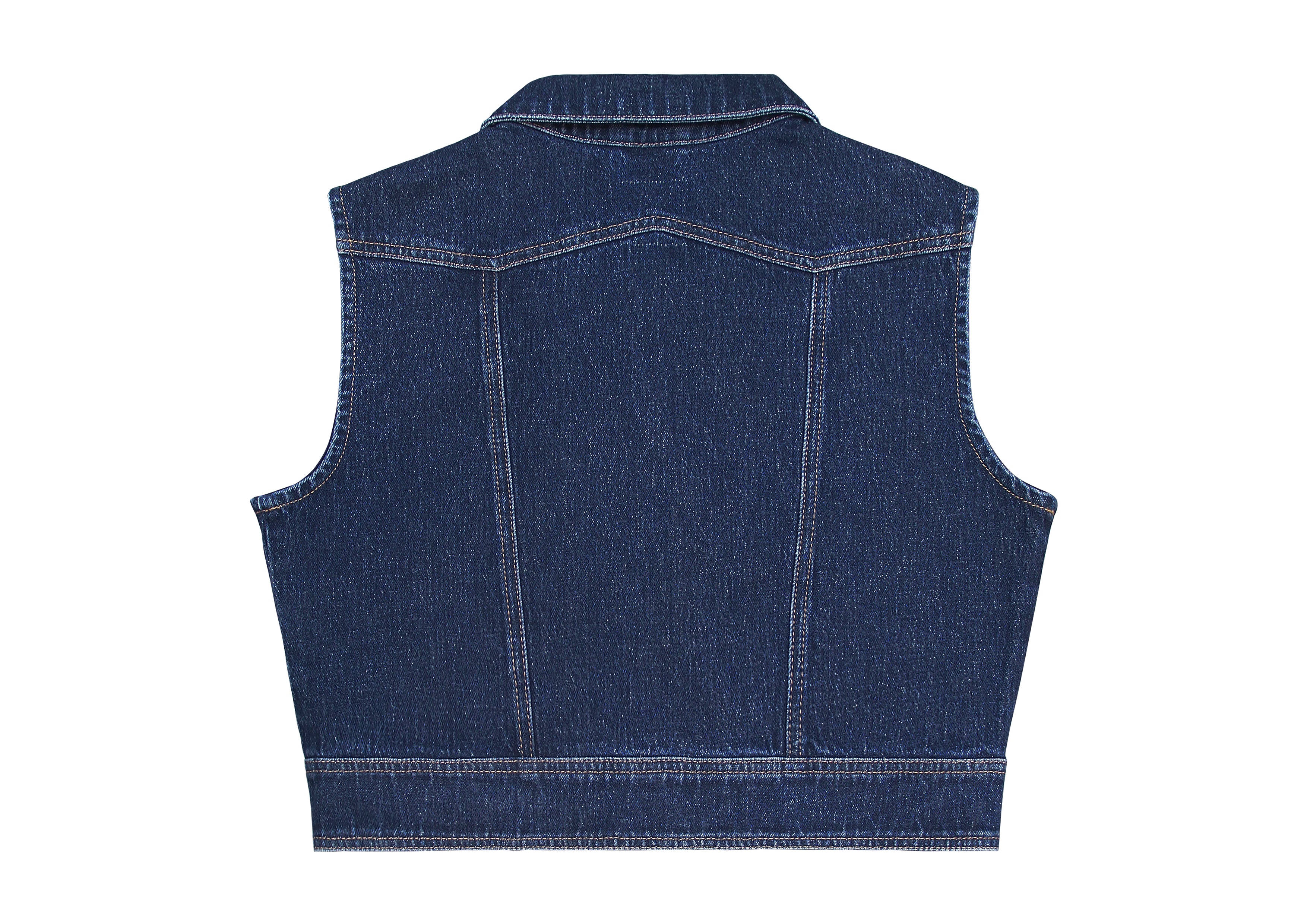 Cali Cropped Jacket in Dark Americana - seventy + mochi