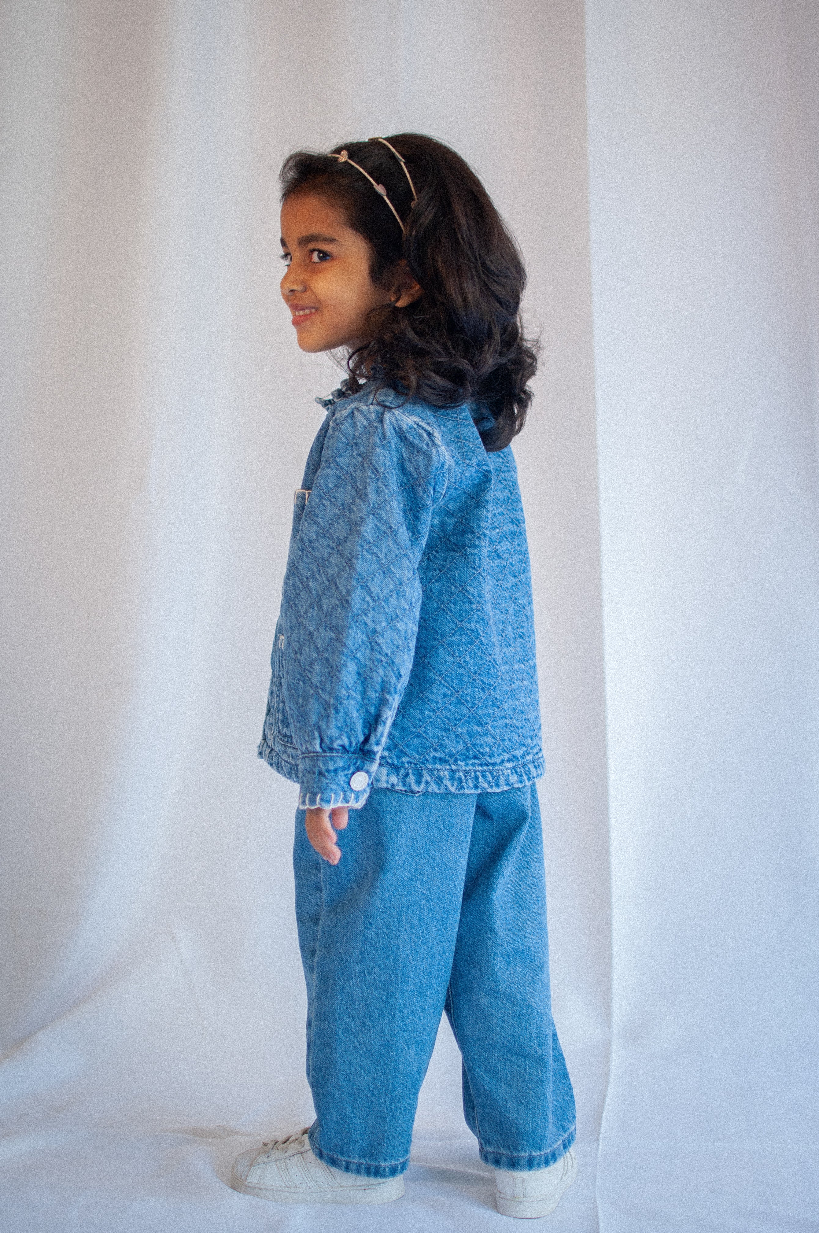 Girl's Quilted Pablo Jacket in Rodeo Vintage