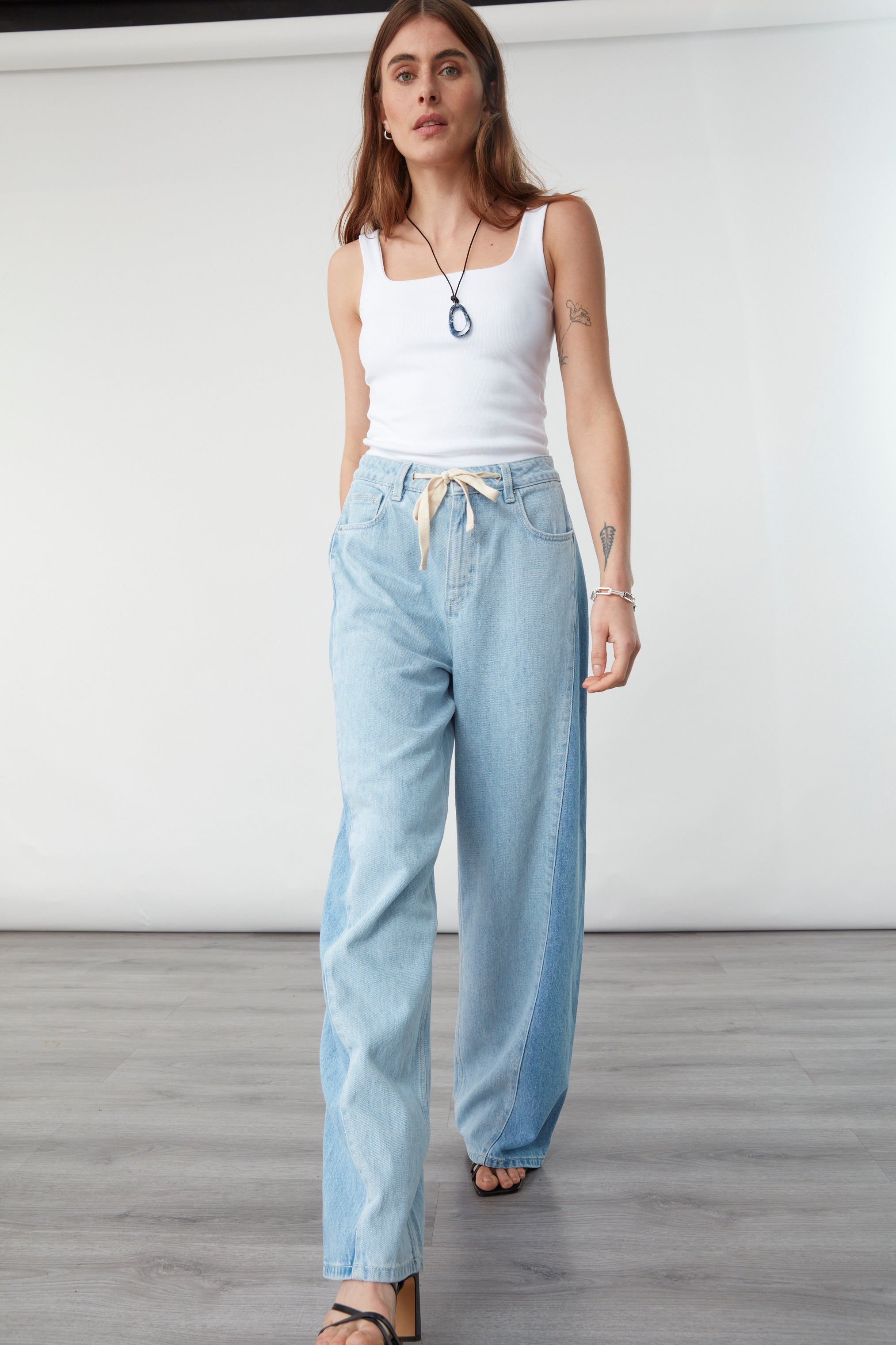 Blake Jean In Two Tone Frost - seventy + mochi