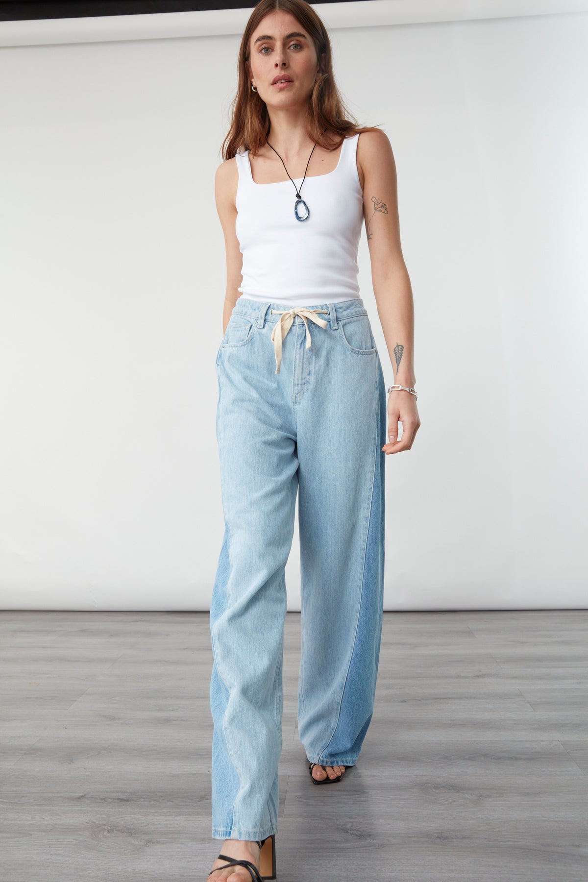 Blake Jean In Two Tone Frost - seventy + mochi