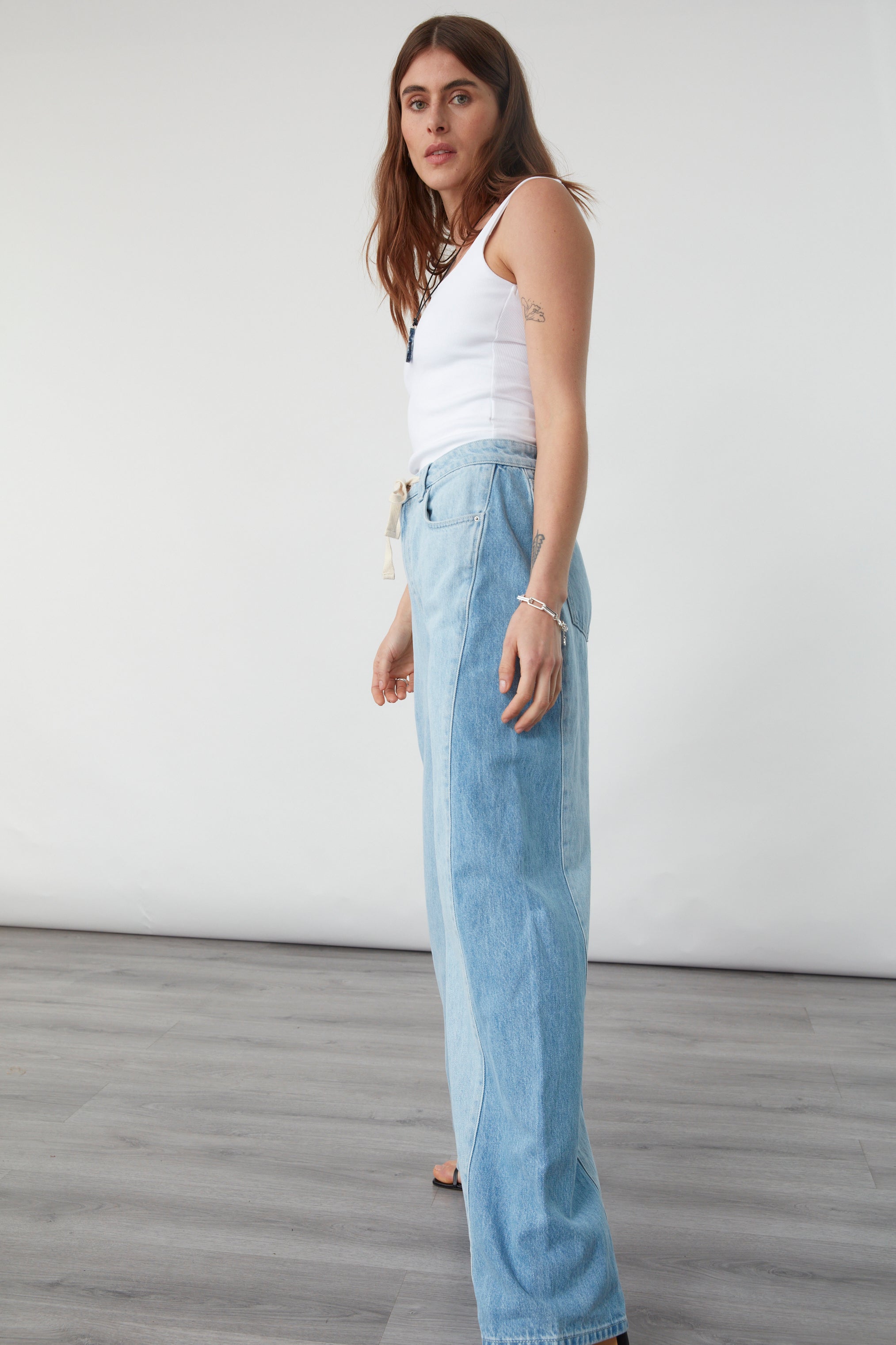 Blake Jean In Two Tone Frost - seventy + mochi