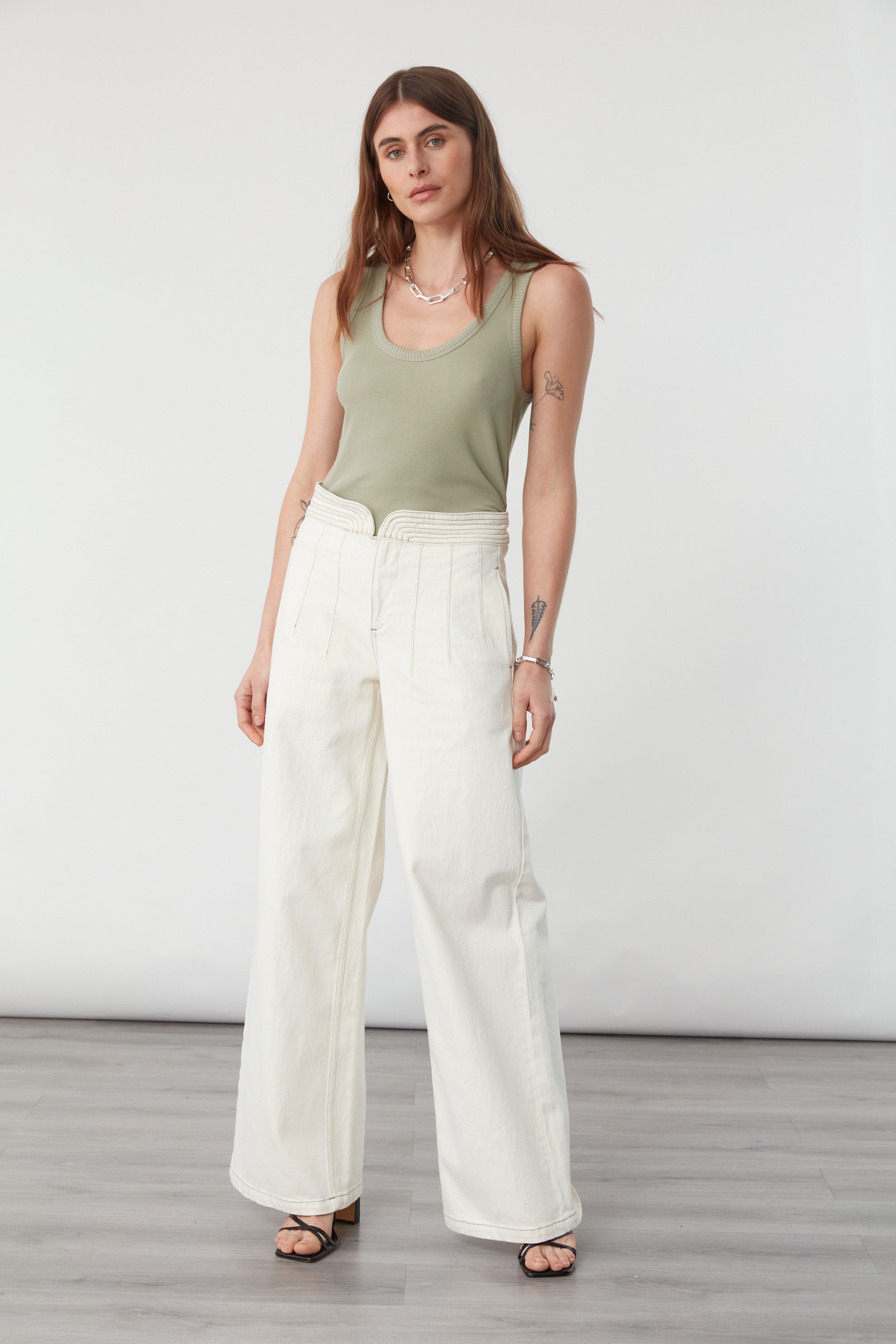 Maia Jean In Ecru - seventy + mochi