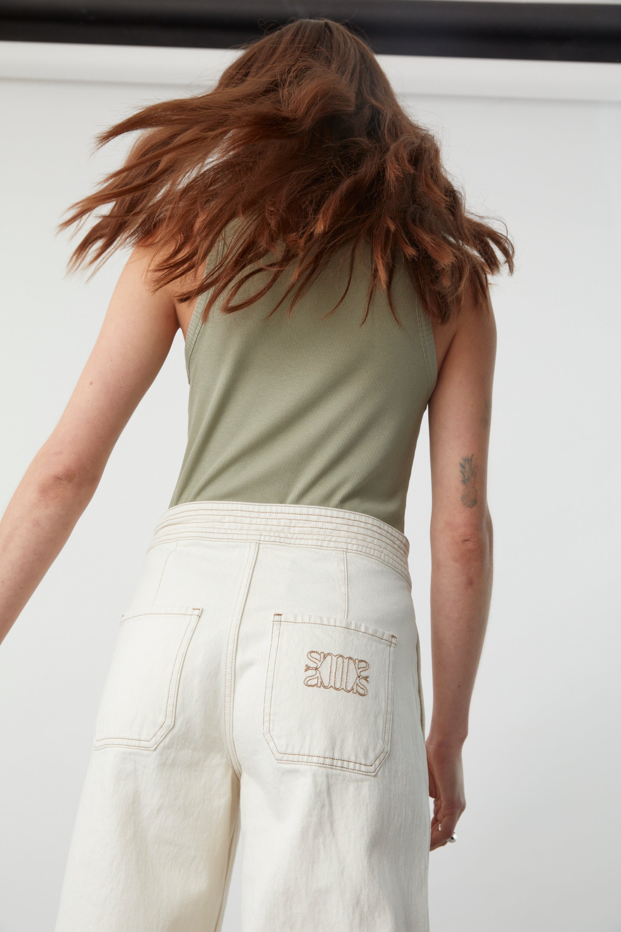 Maia Jean In Ecru - seventy + mochi
