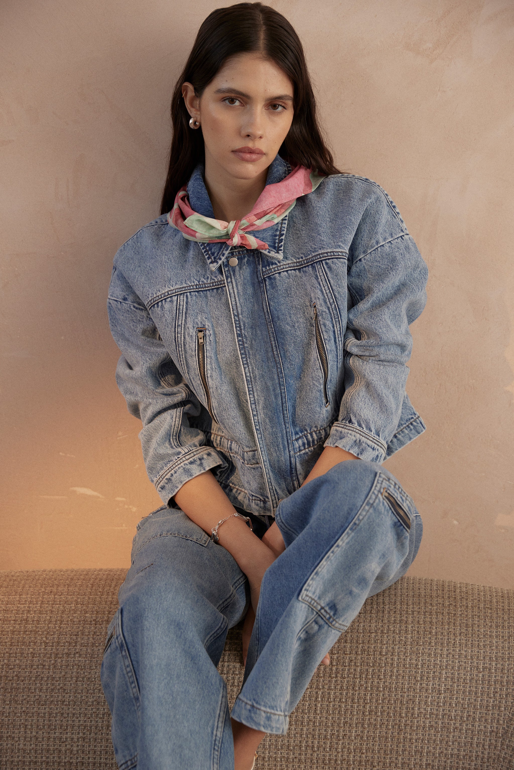 Fai Jacket In Newport - seventy + mochi