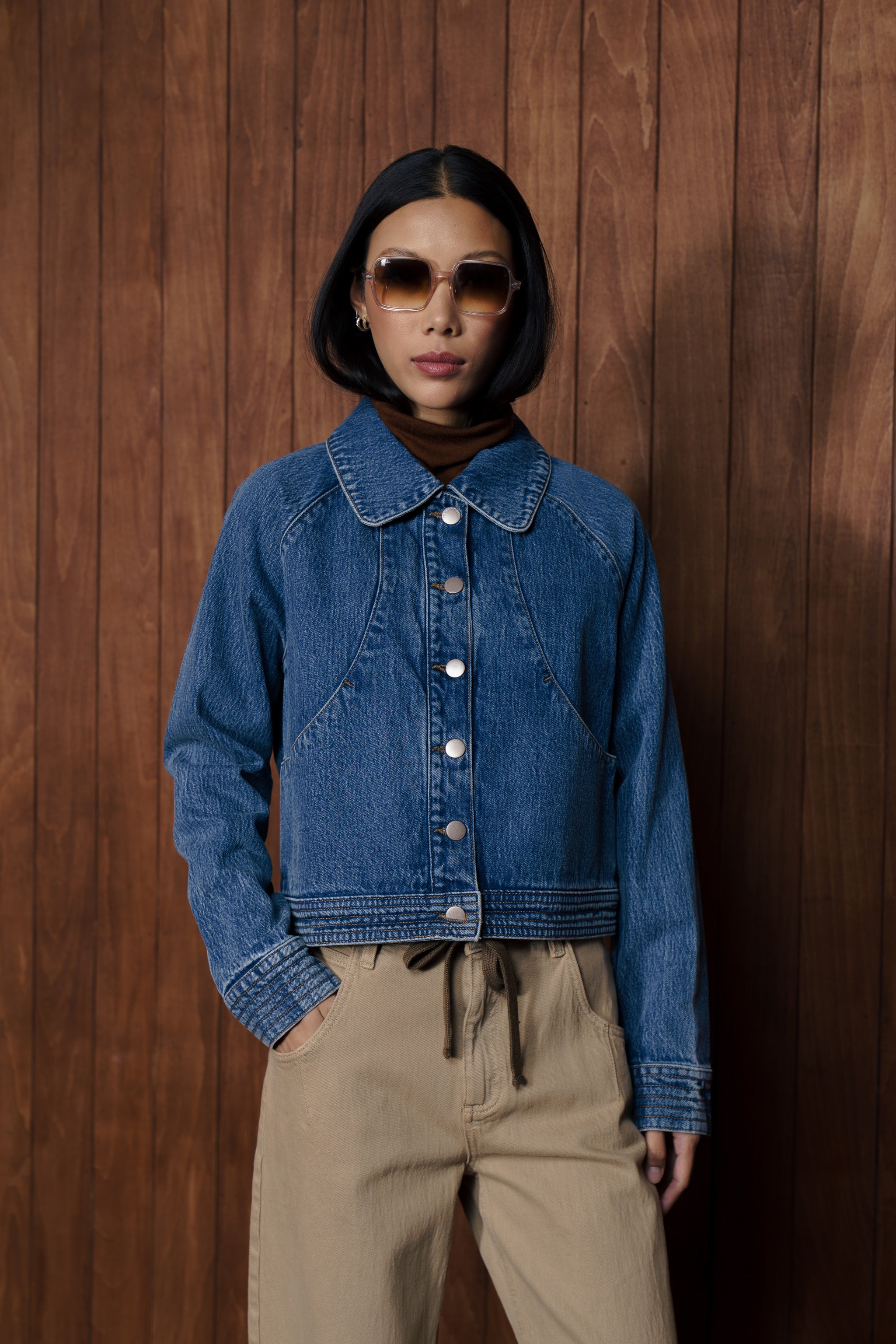 Joy Jacket in Napa - seventy + mochi