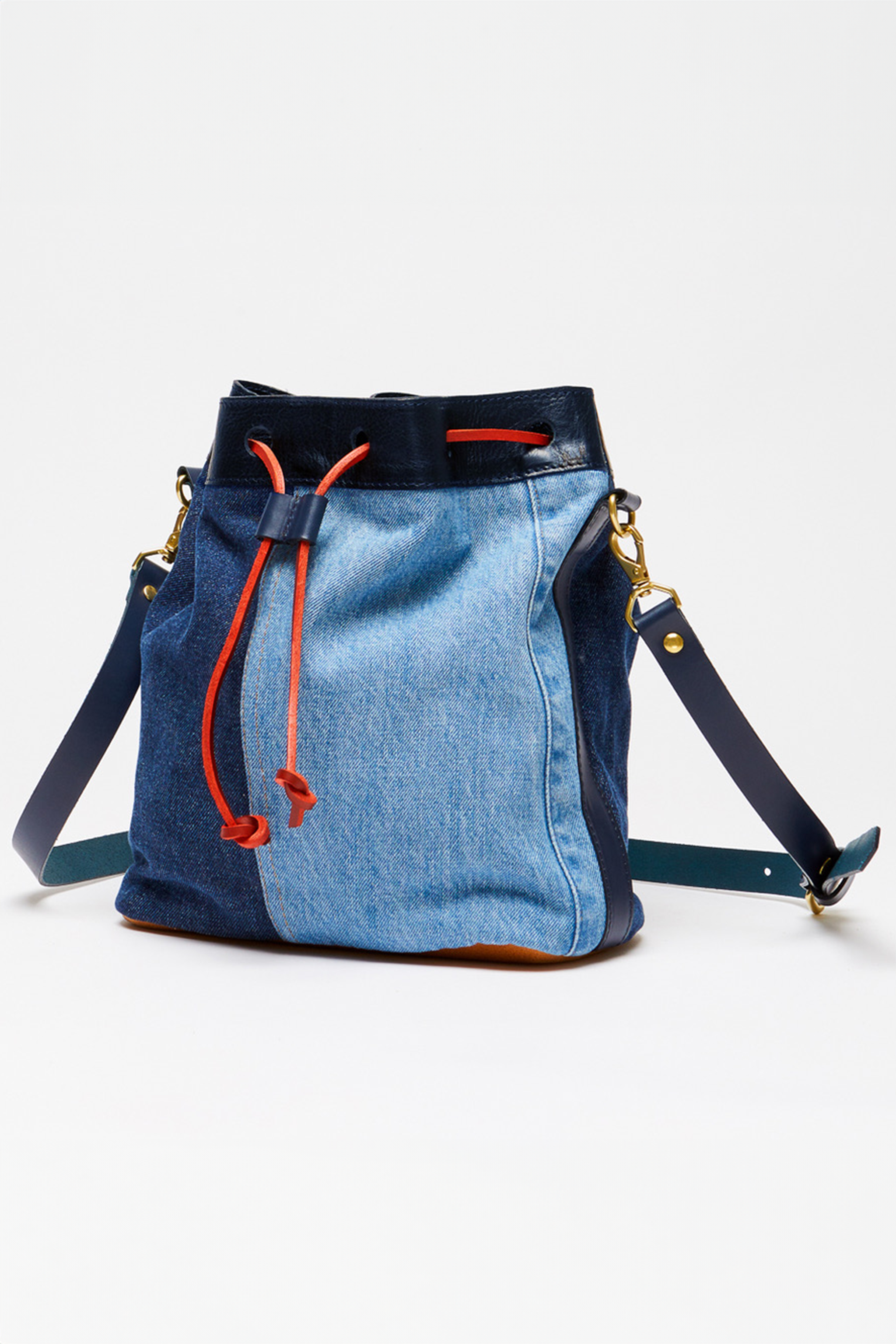 The Mia Bucket Bag in Red - seventy + mochi