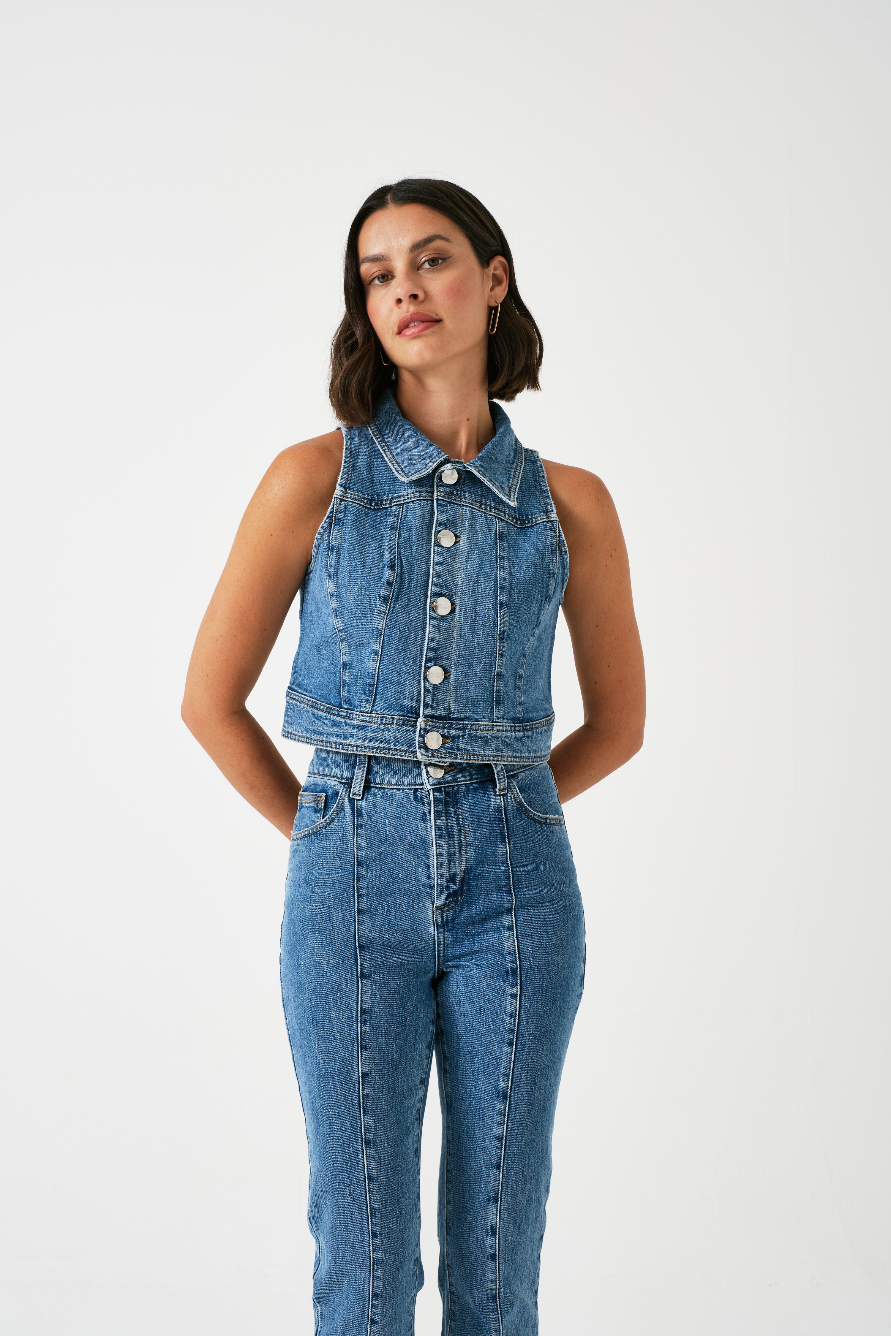 Cali Cropped Jacket in Rodeo Vintage