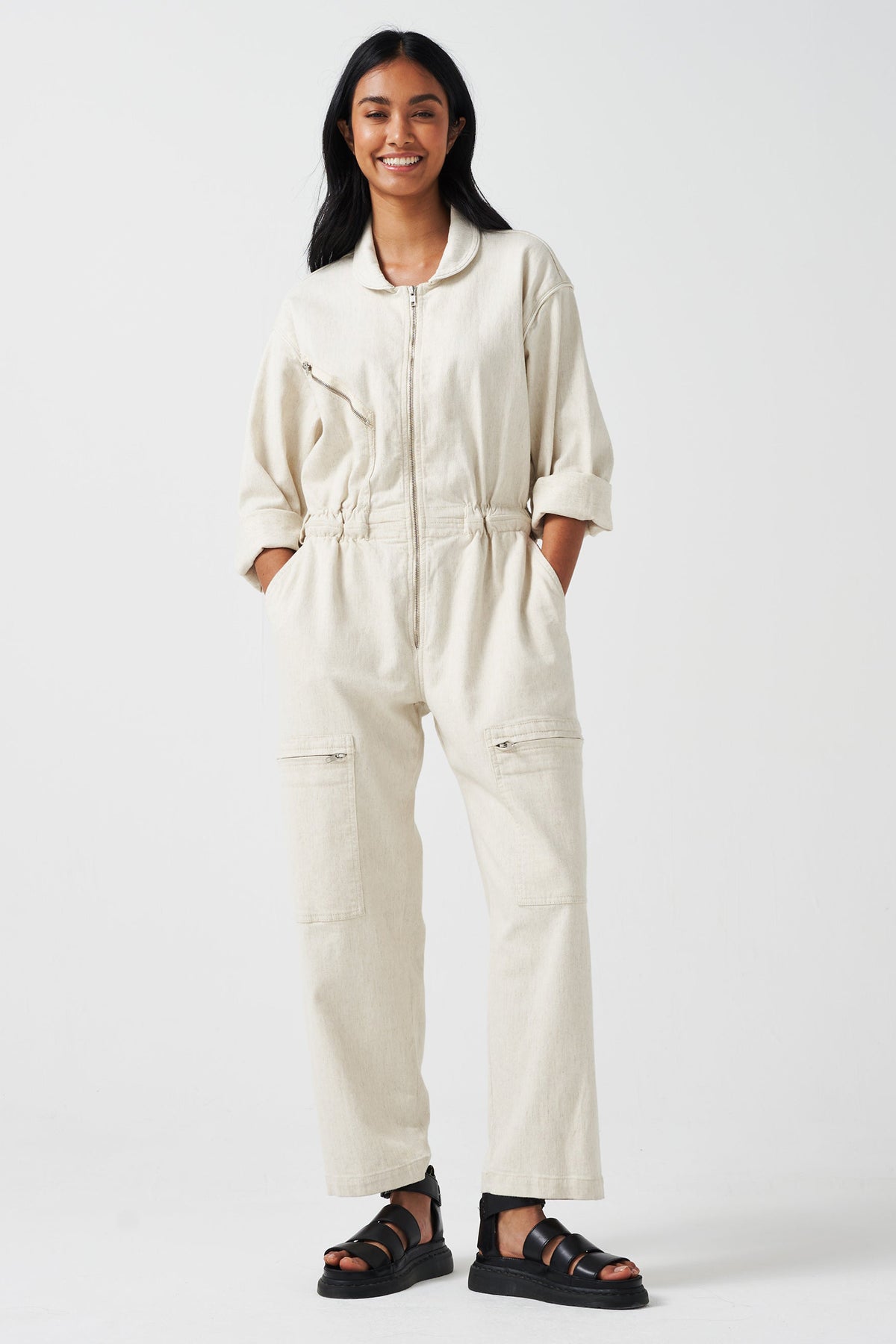 Amelia All in One in Ecru - seventy + mochi