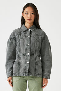 Zaha Jacket in Steel