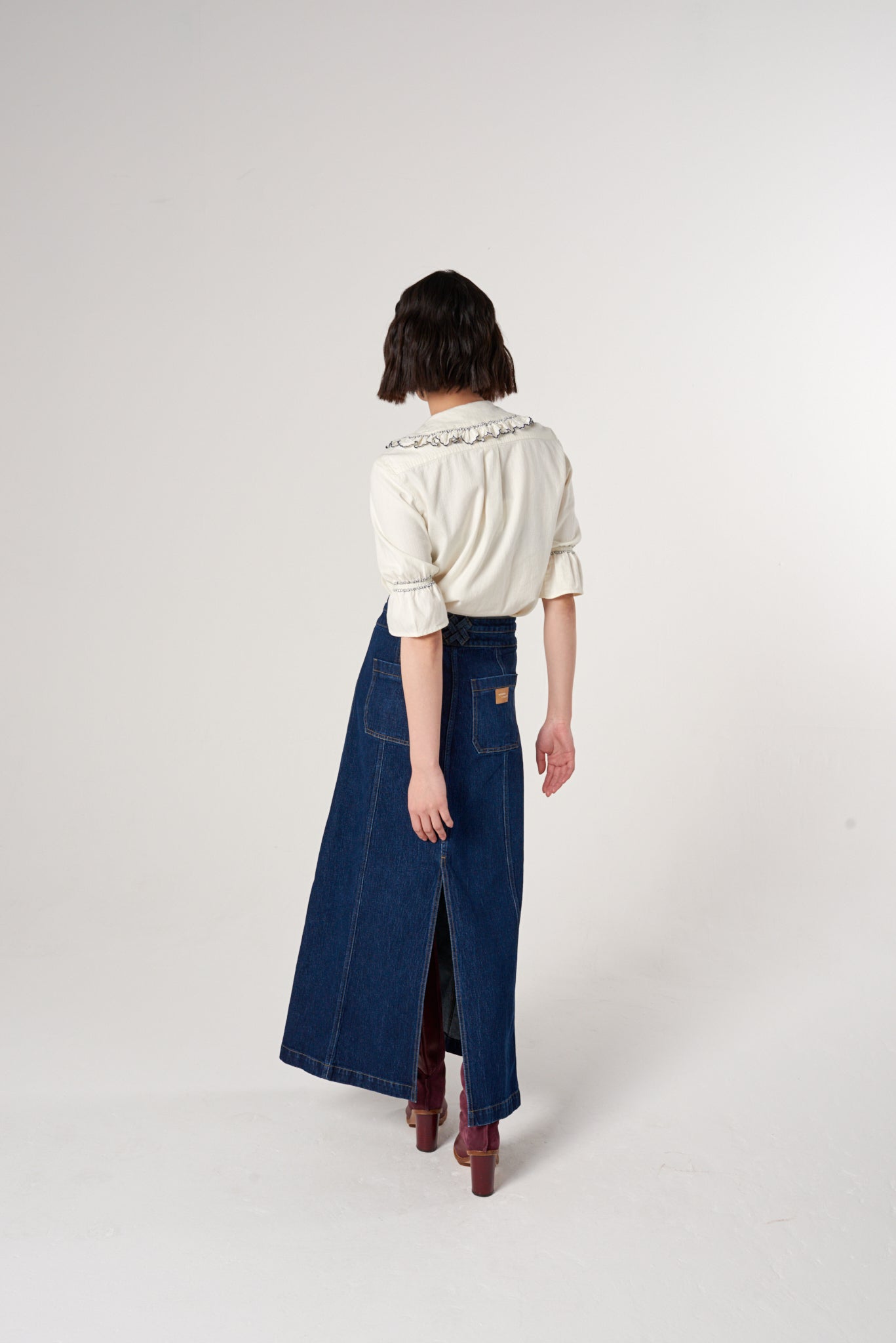Willow Skirt in Americana - seventy + mochi
