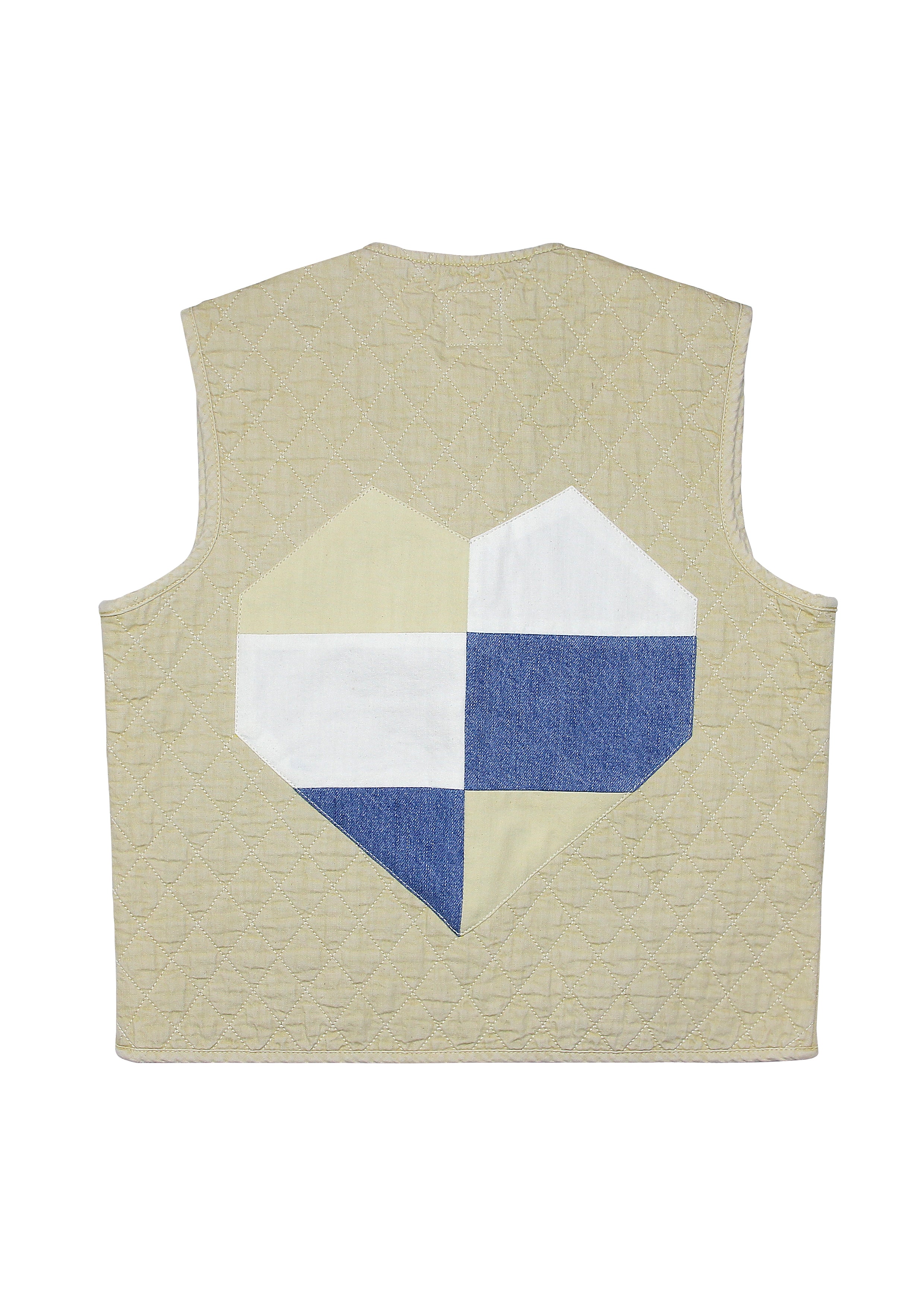 Aria Vest in Mellow Yellow
