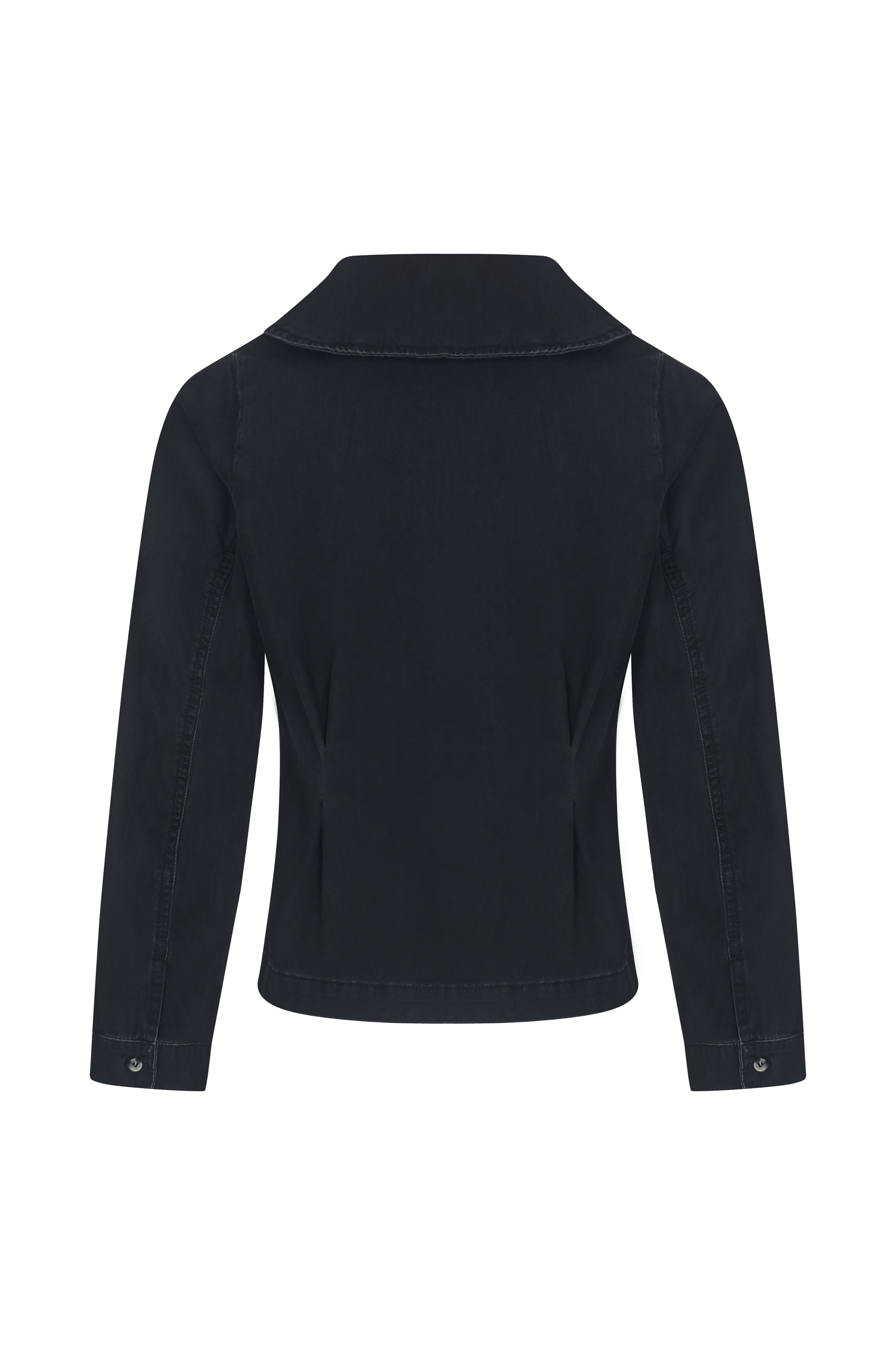 Bette Button Up Denim Shirt in Fairbanks