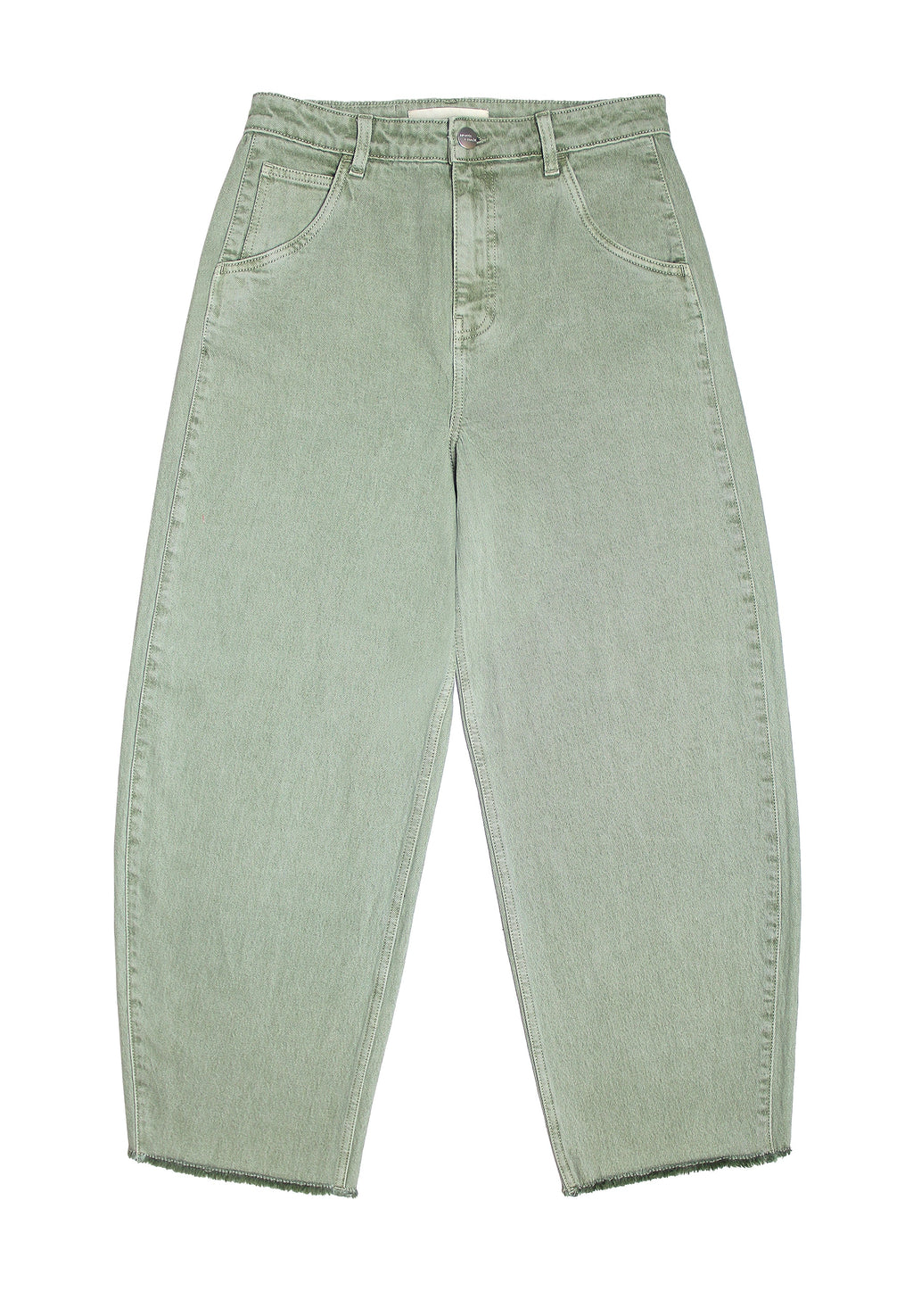 Bo Barrel Leg Jean Vintage Moss