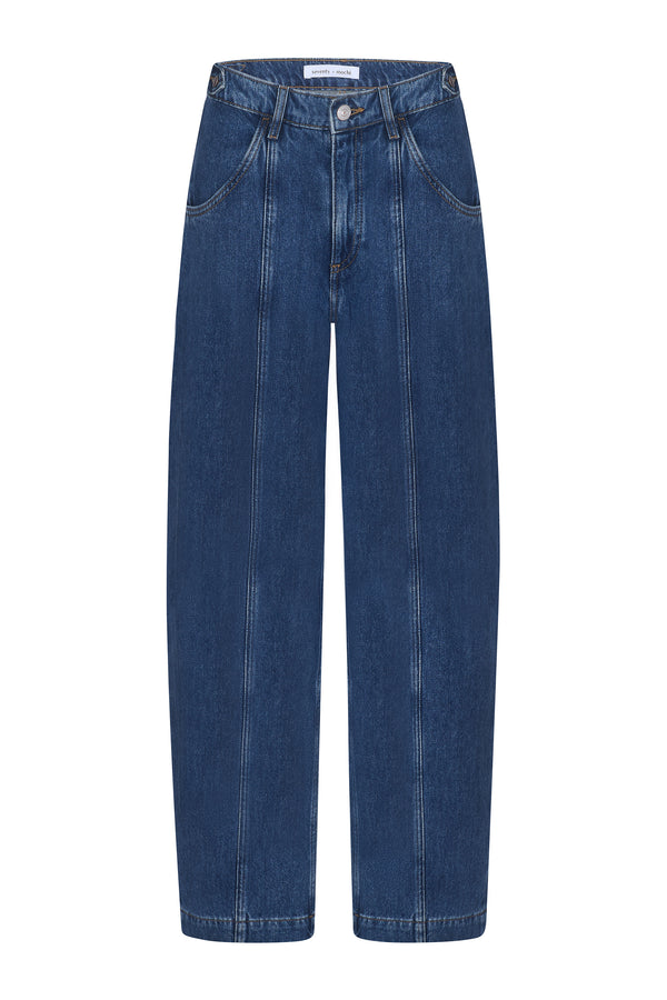 Cami Wide Barrel Leg Jean in Phoenix - seventy + mochi