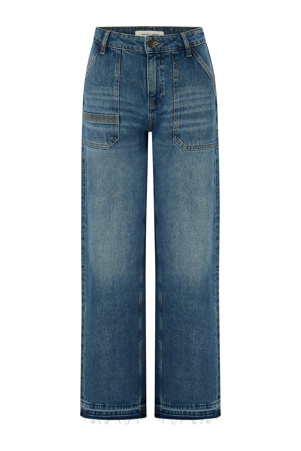 Elodie Full Length Jean in Pasadena Vintage