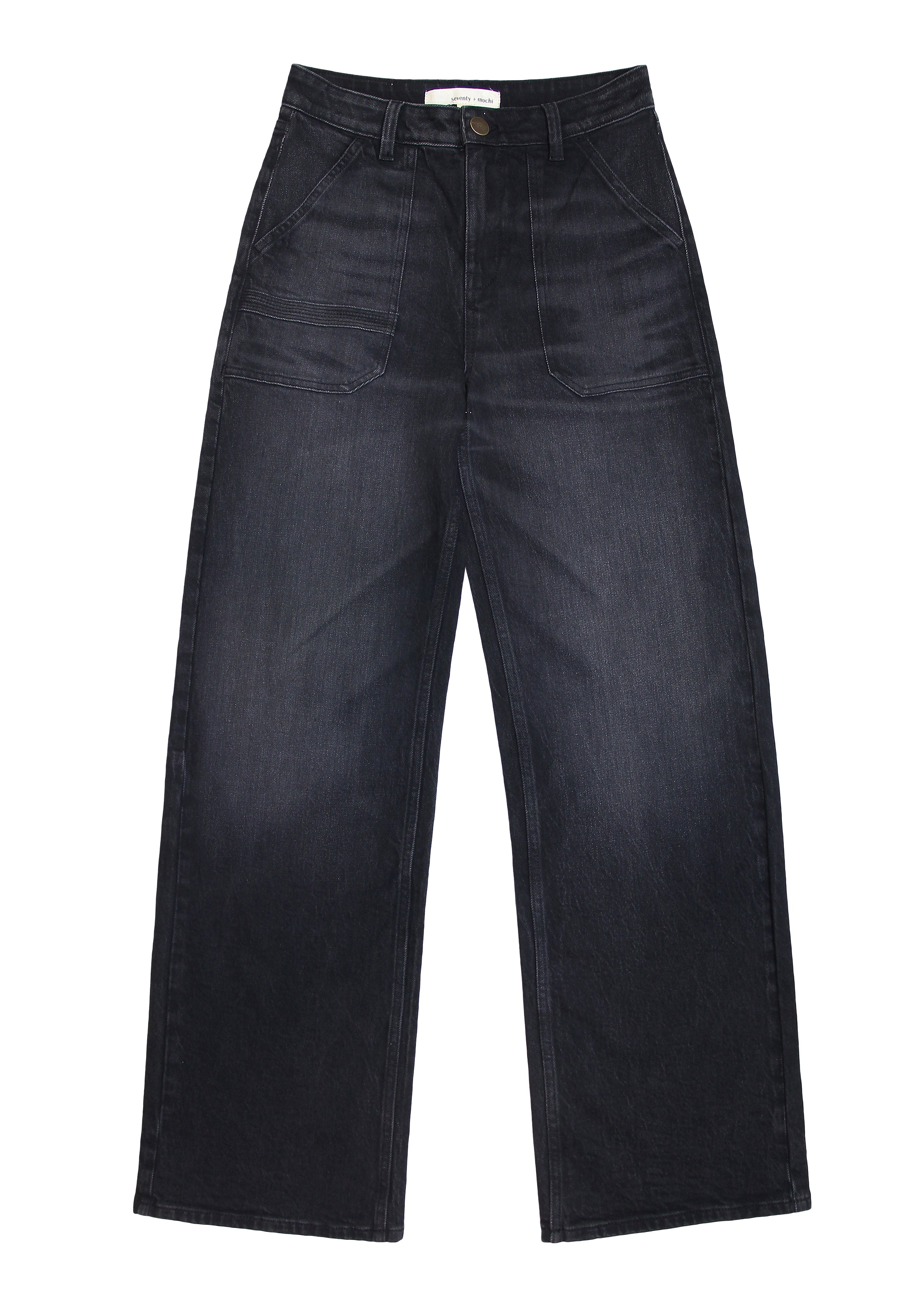 Elodie Full Length Jean in Vintage Black - seventy + mochi
