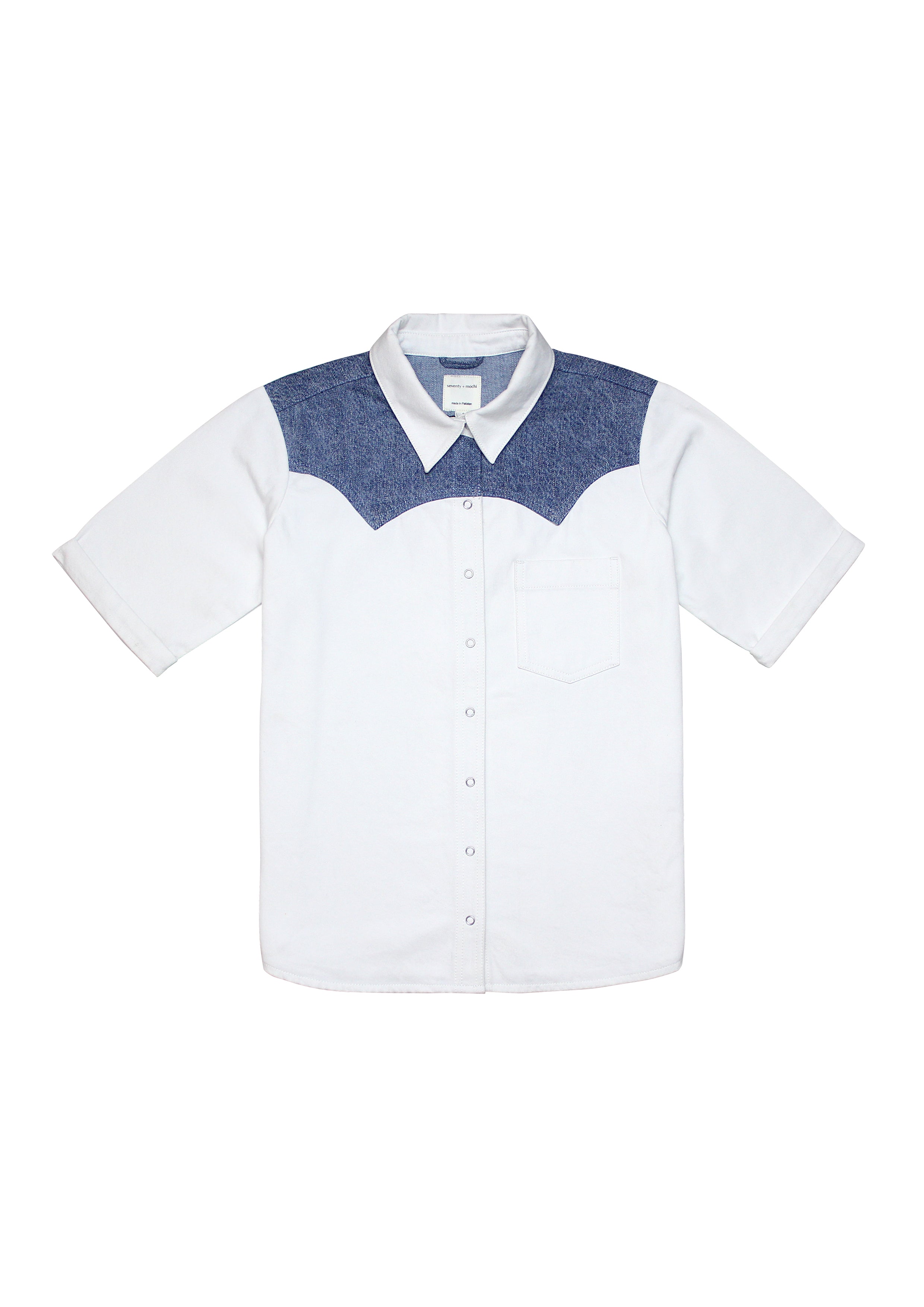 Eva Shirt in Two Tone