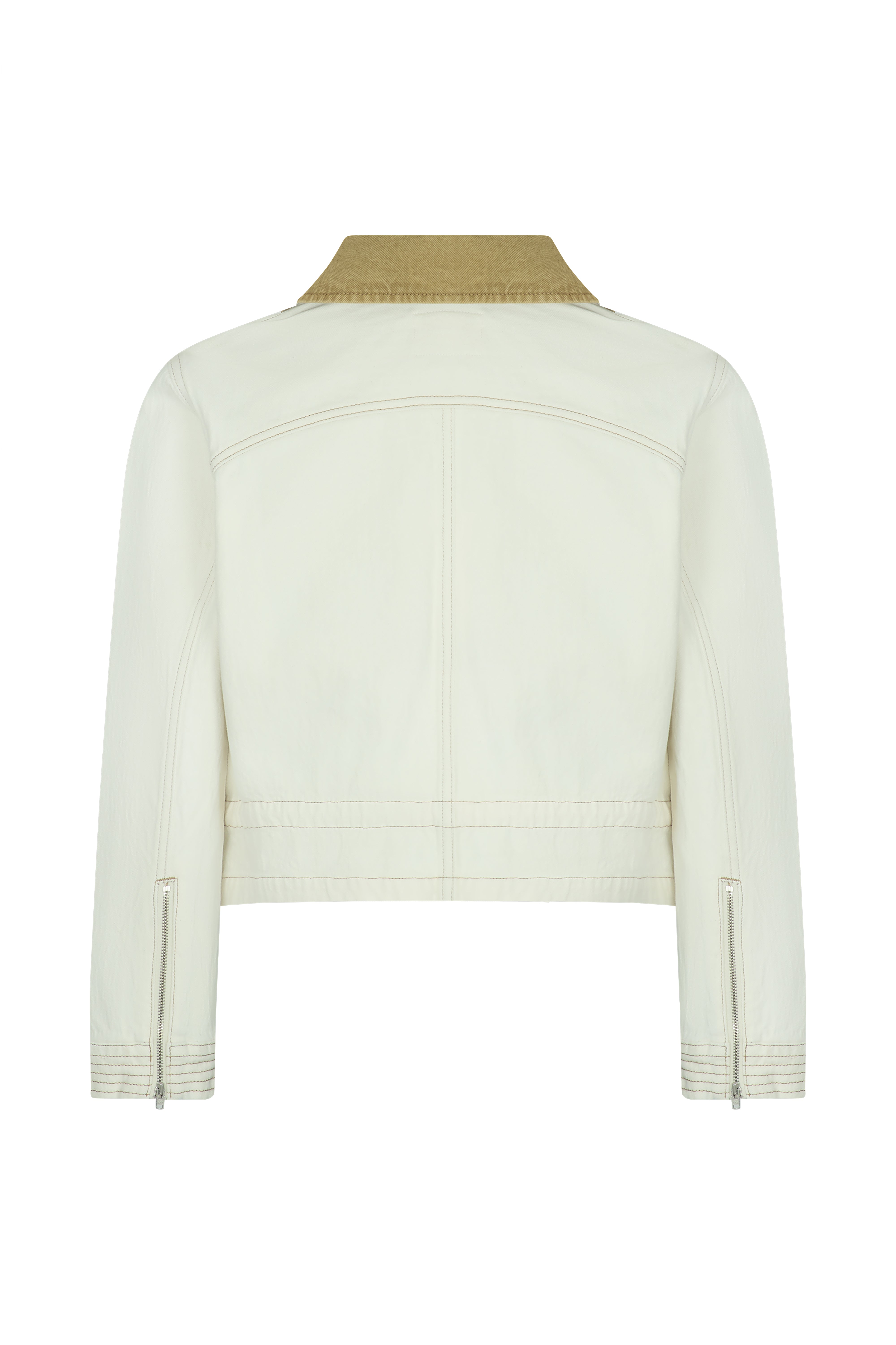 Fai Jacket In Ecru - seventy + mochi