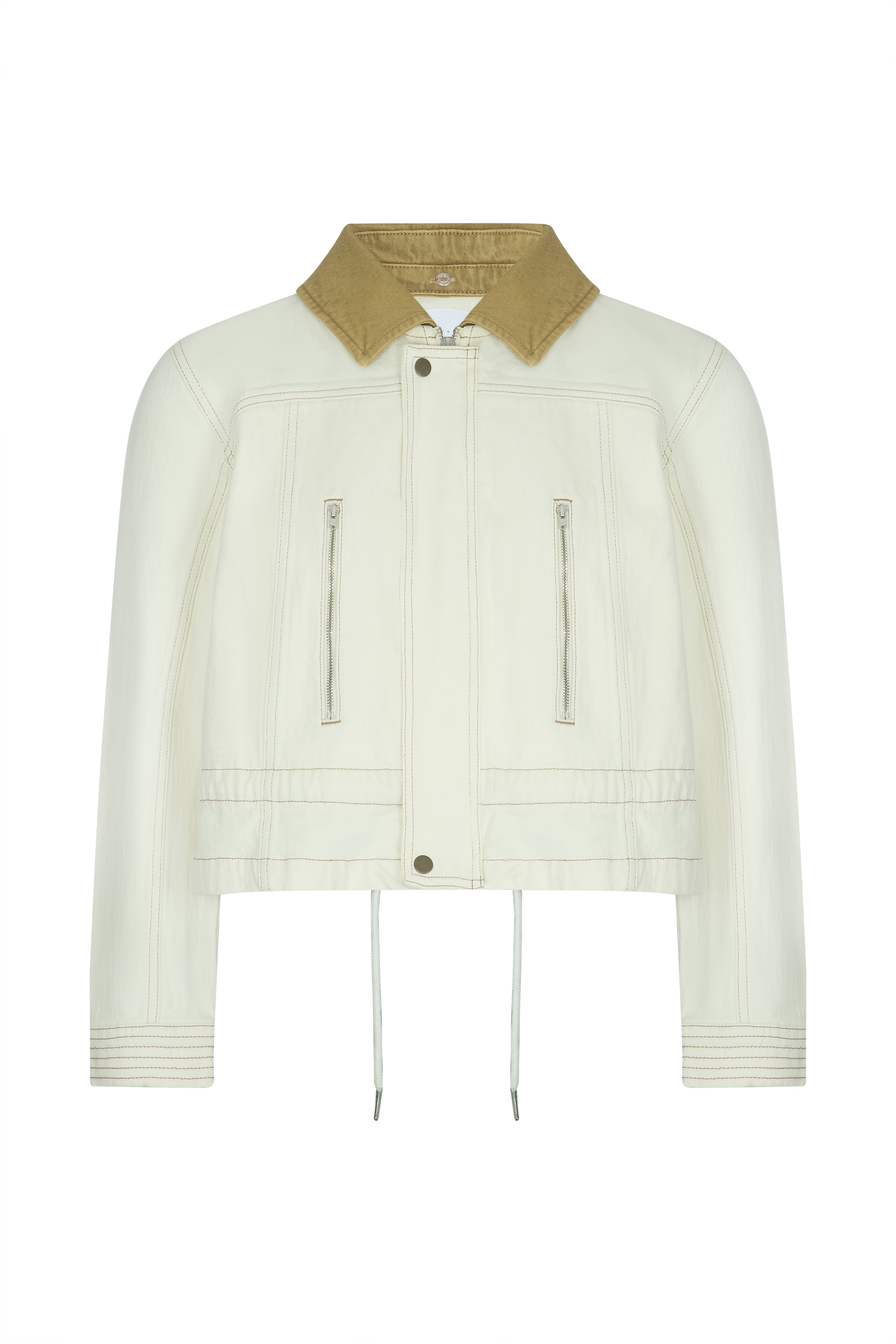 Fai Jacket In Ecru - seventy + mochi