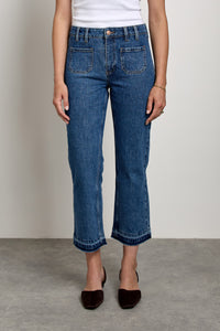 Gigi Kick Flare Jean in Napa