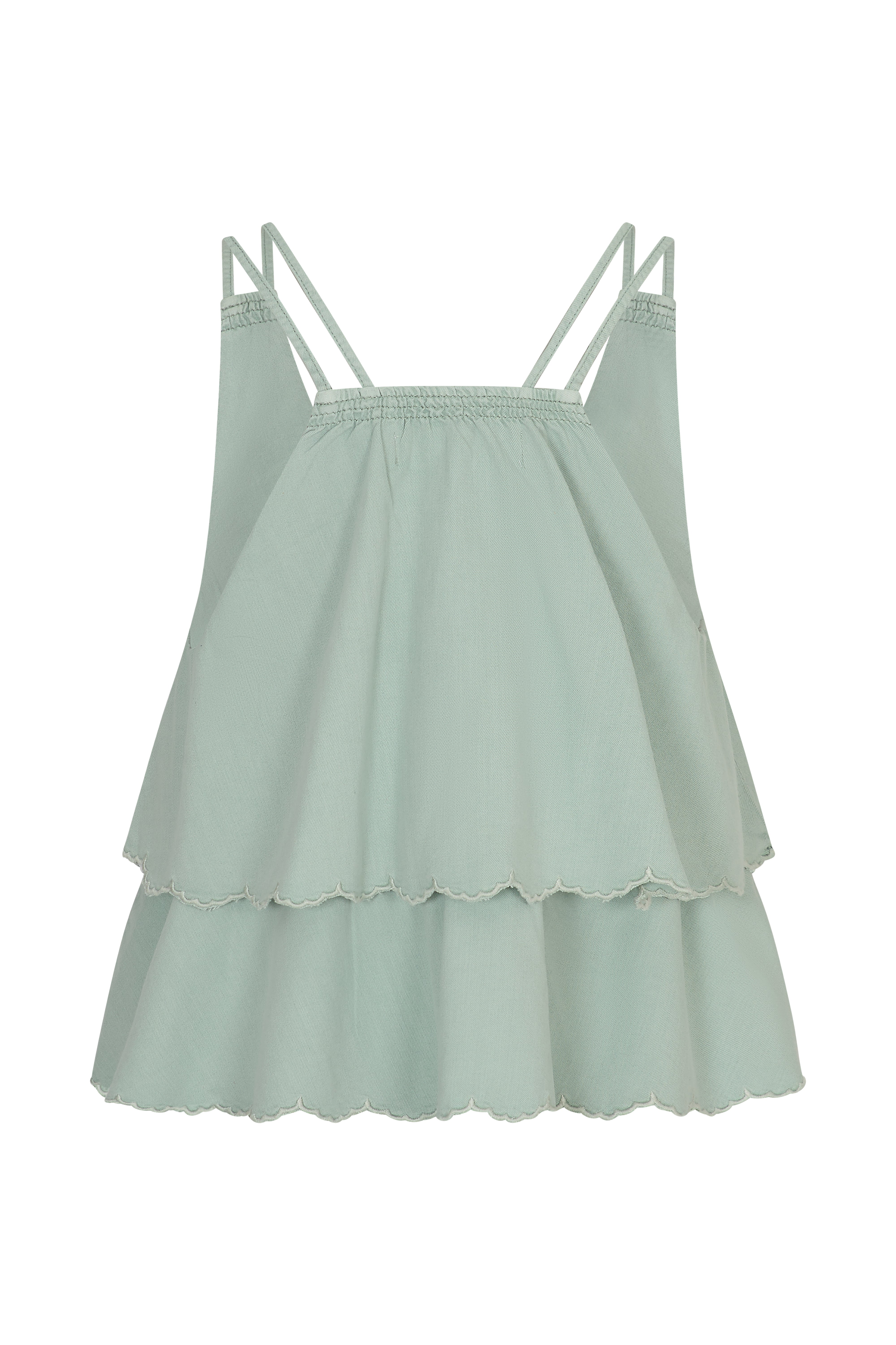 Gilly Vest In Sage - seventy + mochi