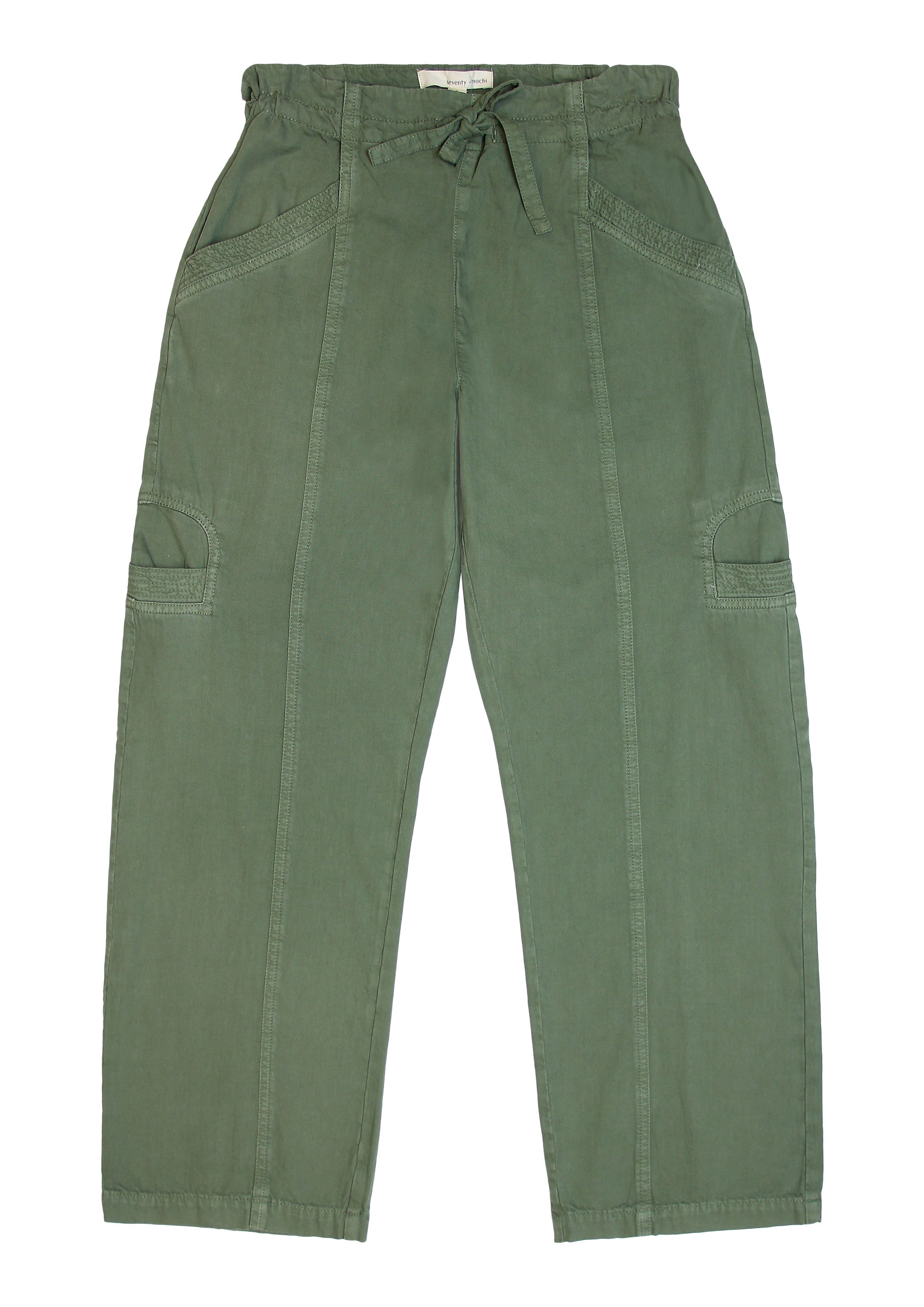Juno Pant in Khaki - seventy + mochi