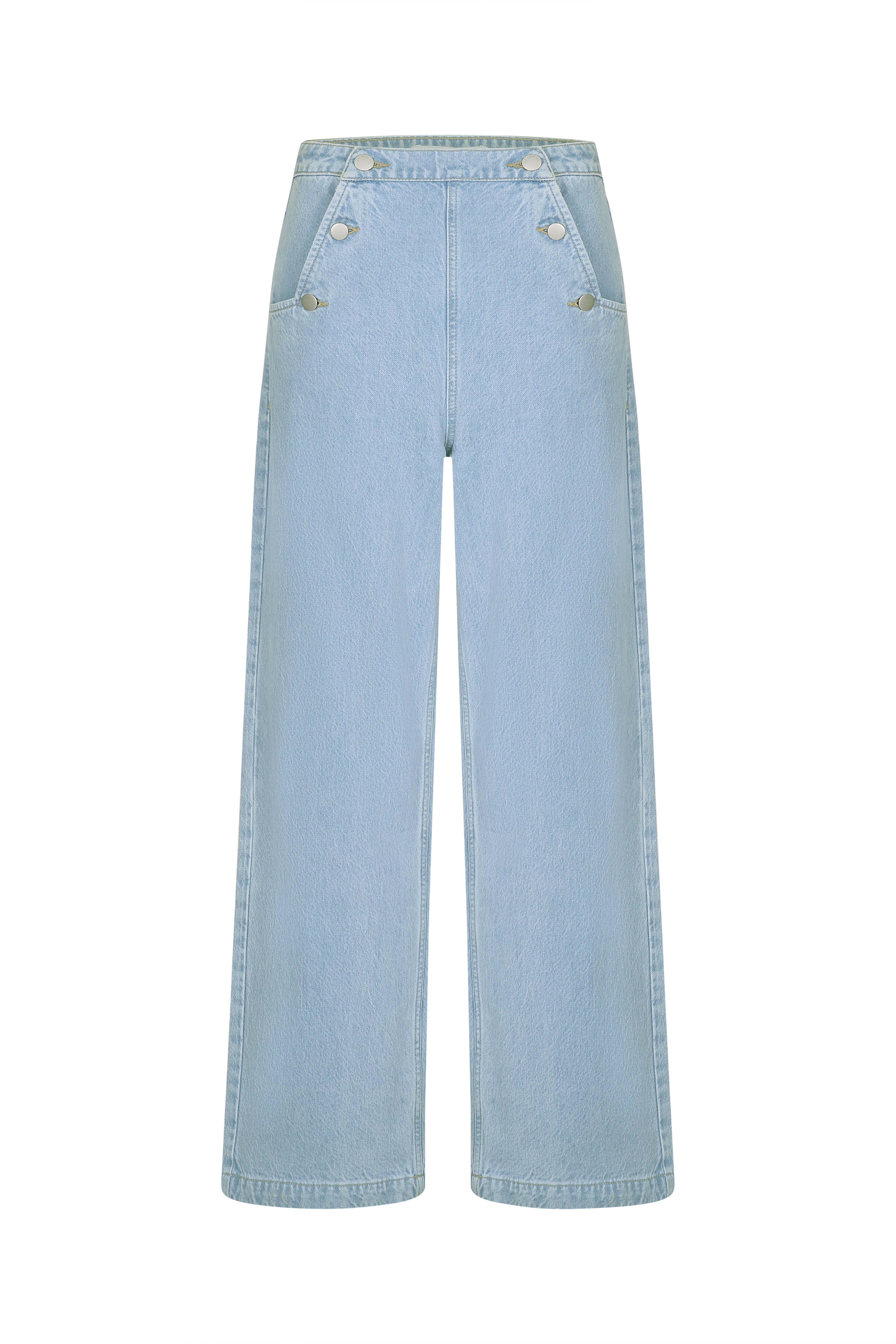 Margot High-Rise Flare Jean in Sunbleached