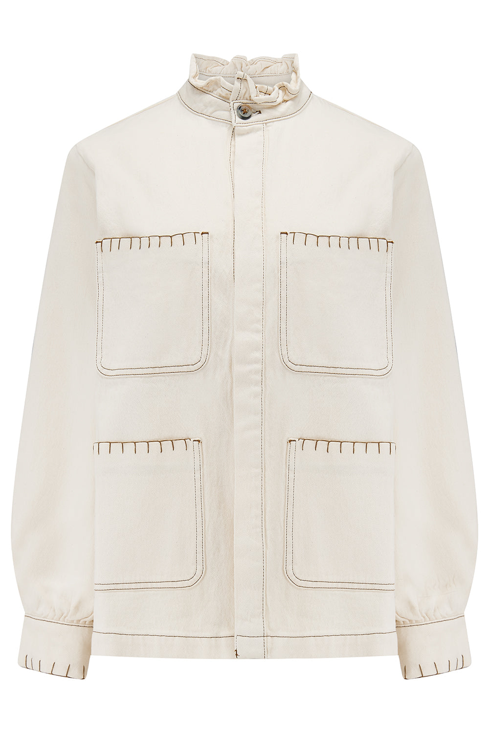 Pablo Jacket in Ecru Denim