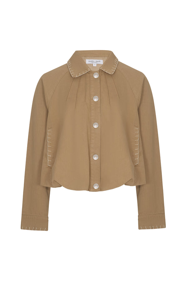 Sia Jacket  In Desert Sand