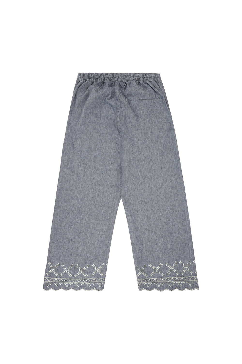 Sophie Pant in Indigo Linen - seventy + mochi