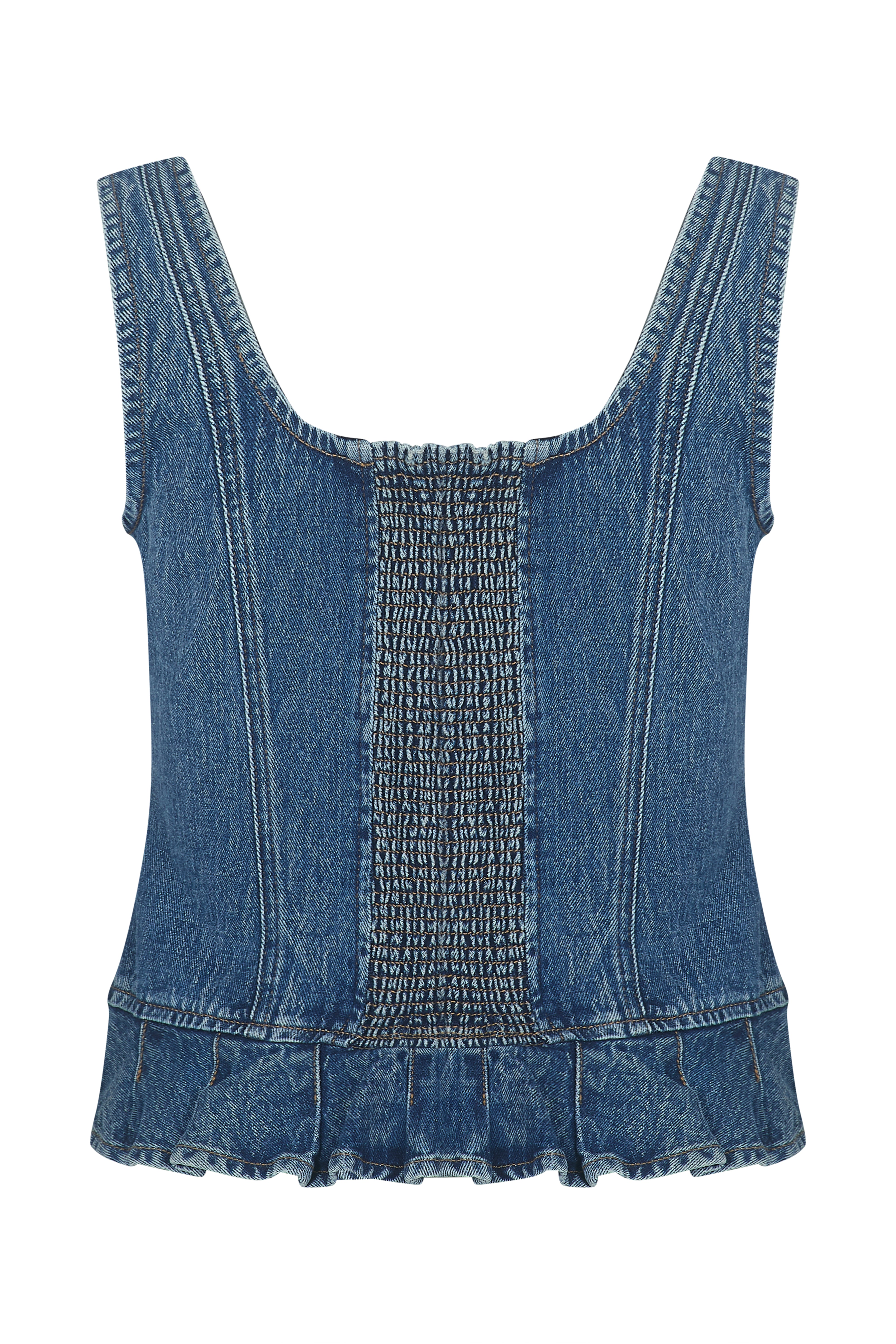 Back image of Sylvie Top in Napa no model - seventy + mochi