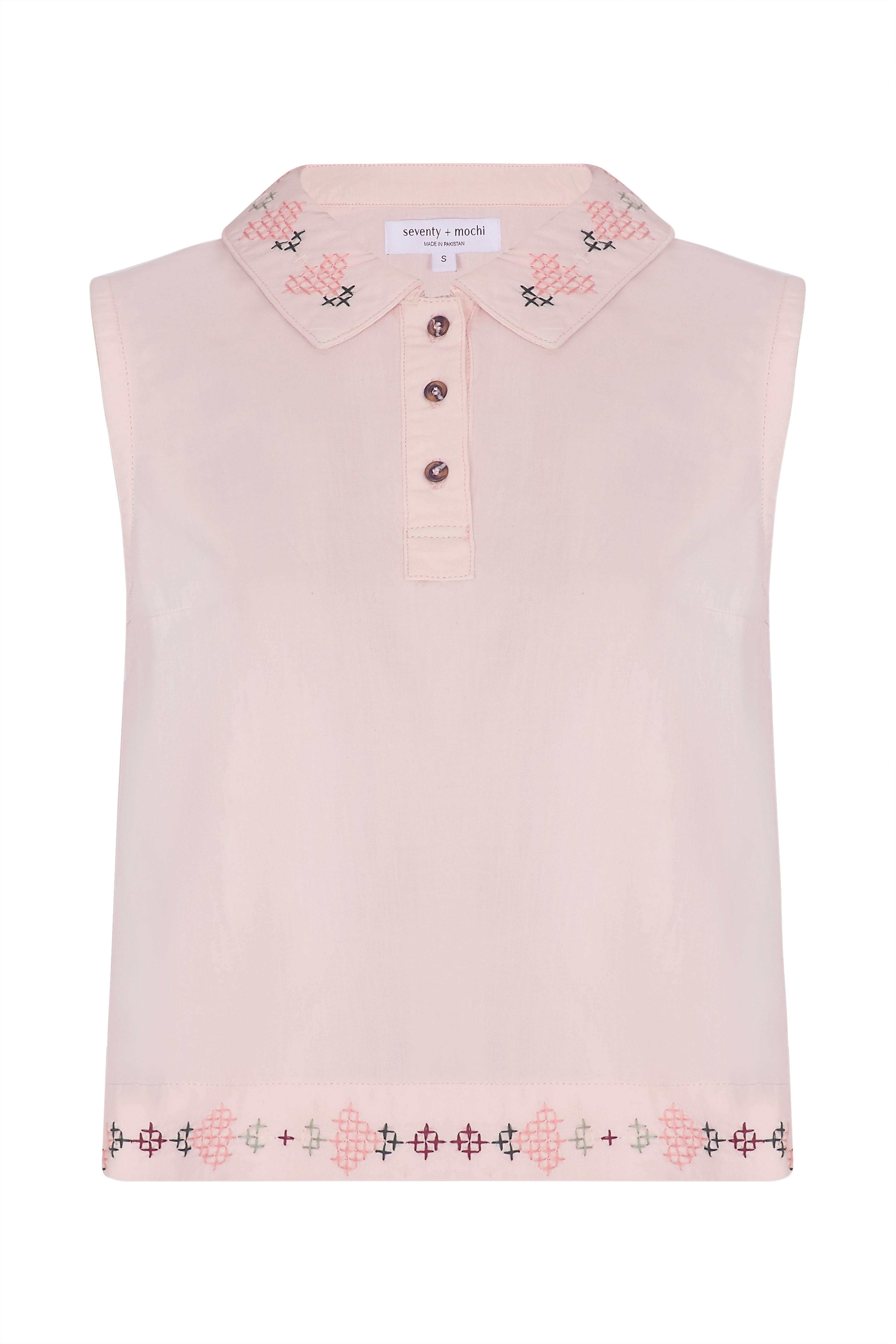 Tobi Tank Top In Blush - seventy + mochi