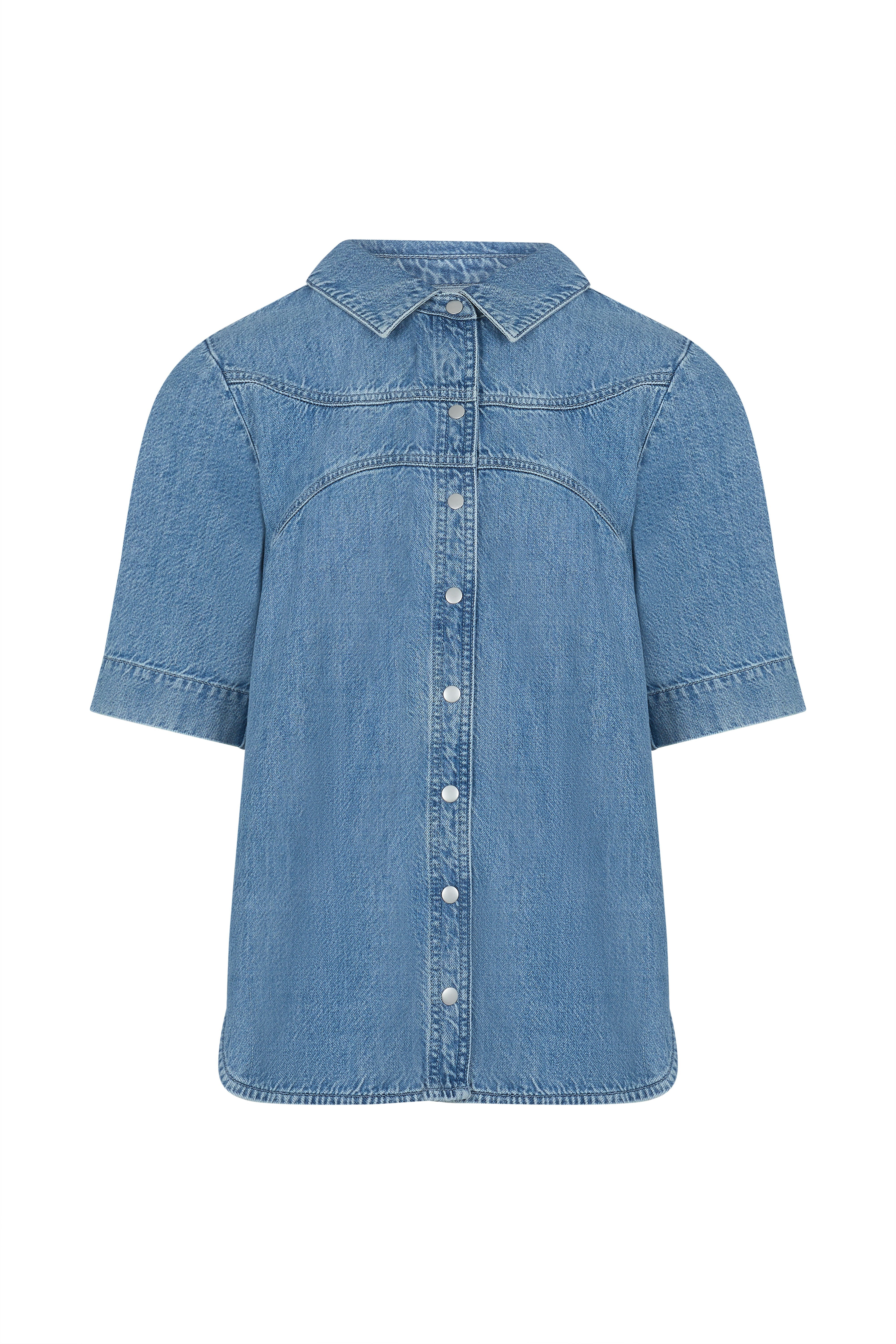 Front image of Andy Top in Newport no model on white background