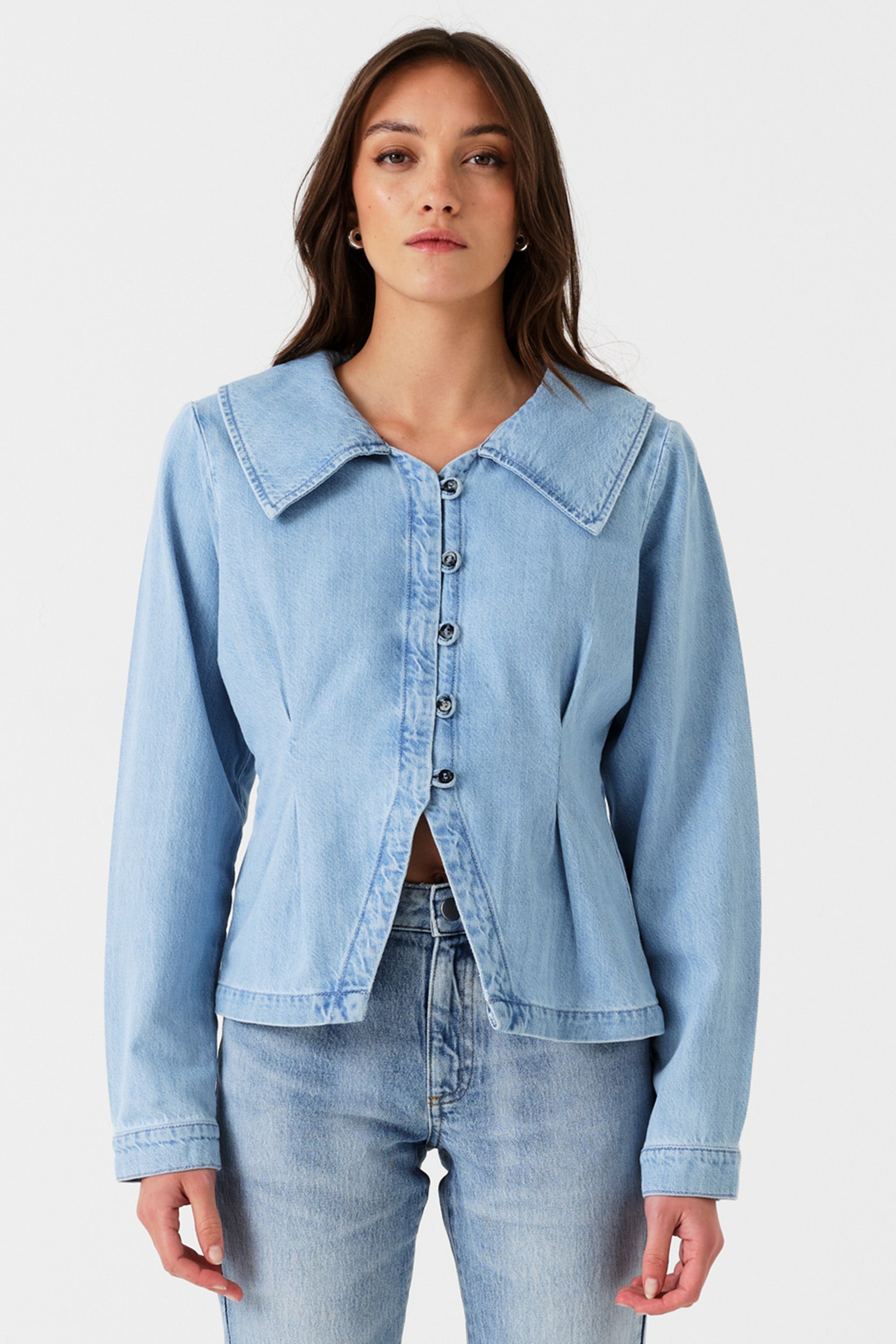 Bette Denim Shirt in Austin