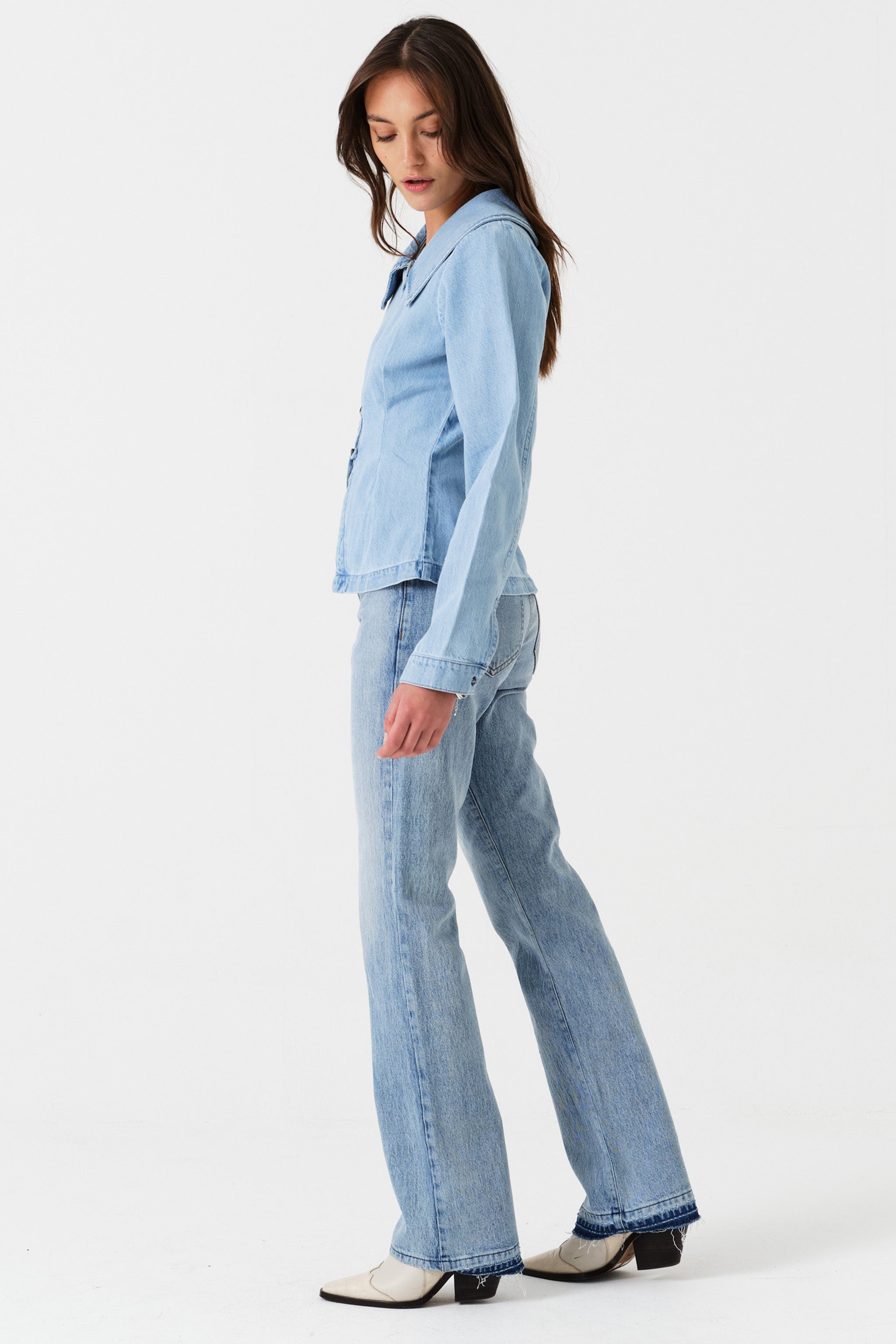 Bette Denim Shirt in Austin