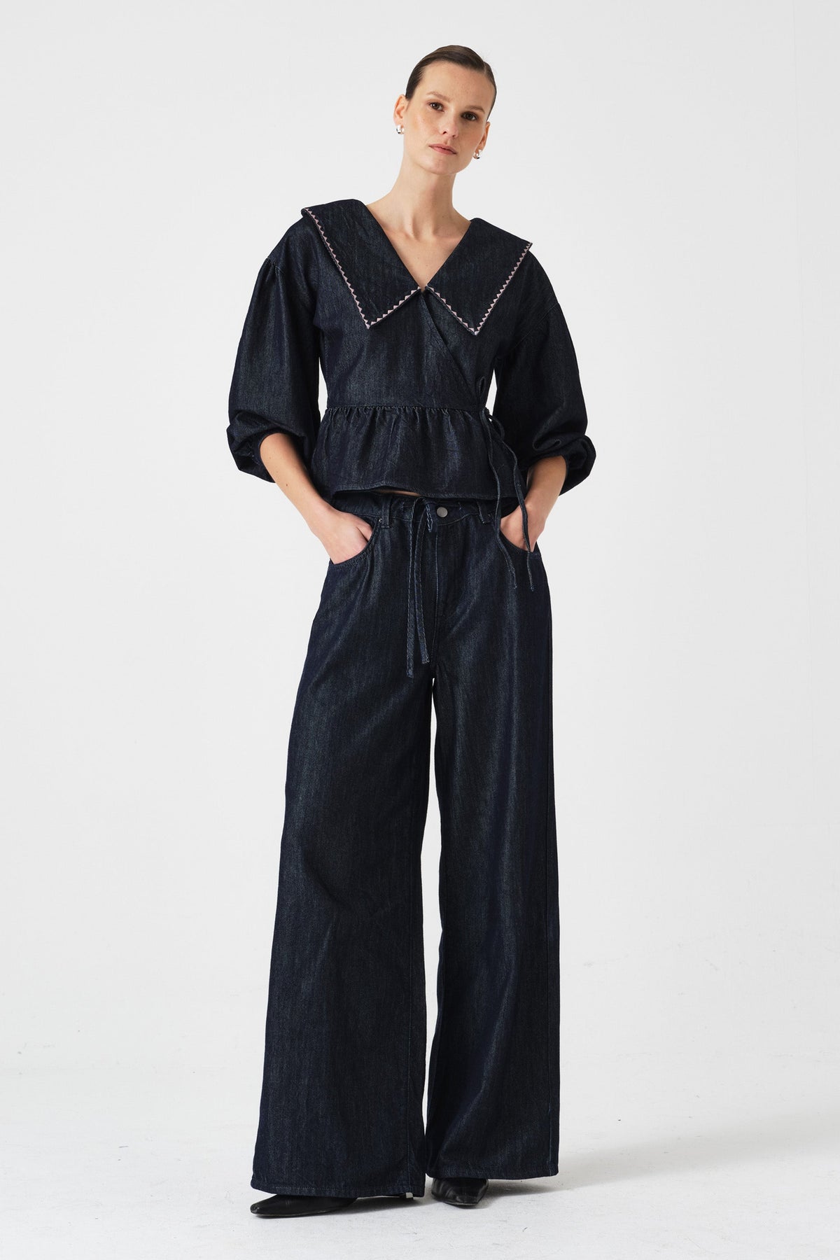 Blake Low Rise Jean in Nightfall - seventy + mochi