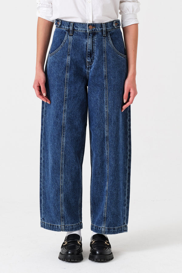 Cami Wide Barrel Leg Jean in Phoenix - seventy + mochi