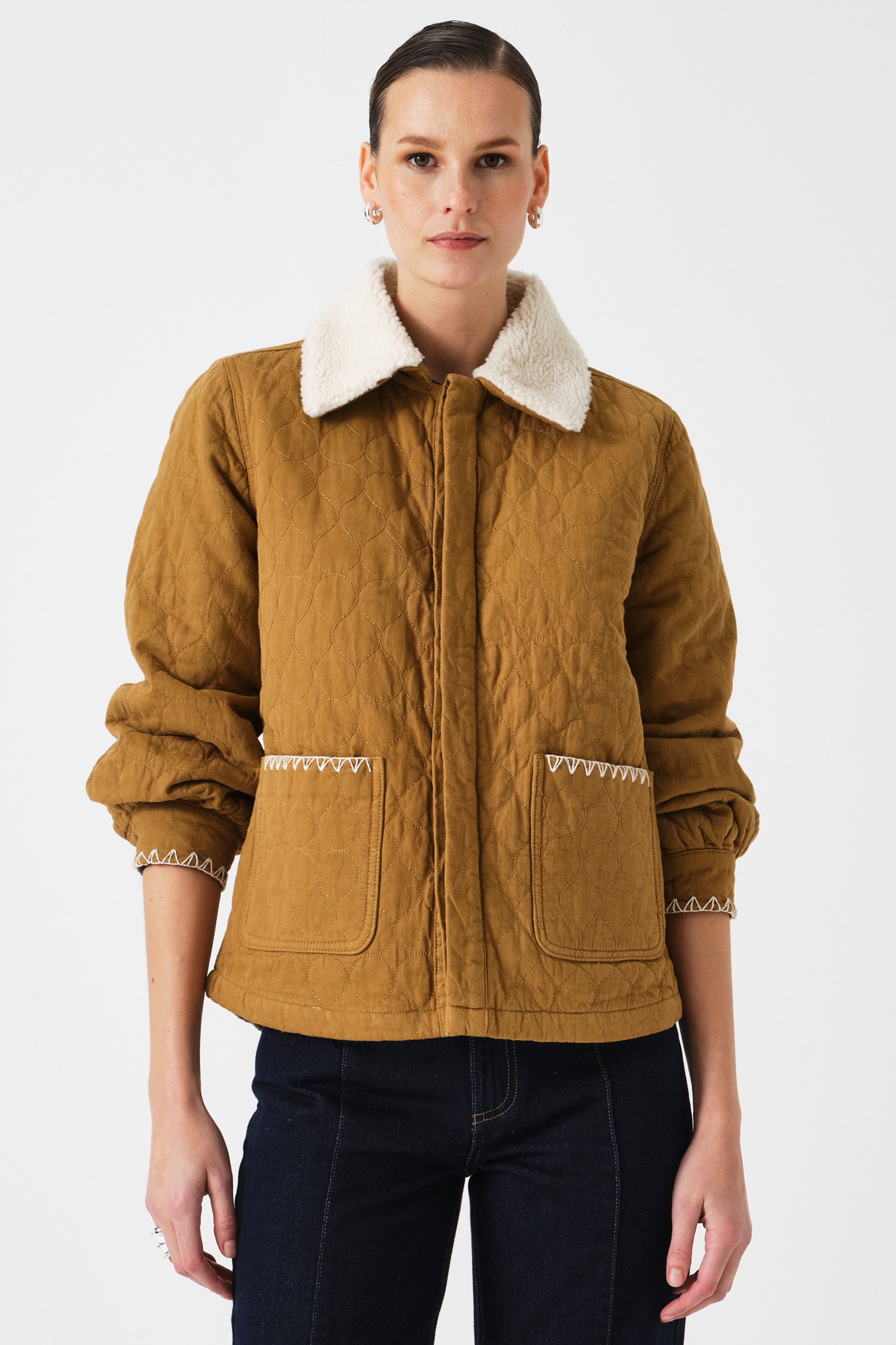 Frida Jacket in Olive