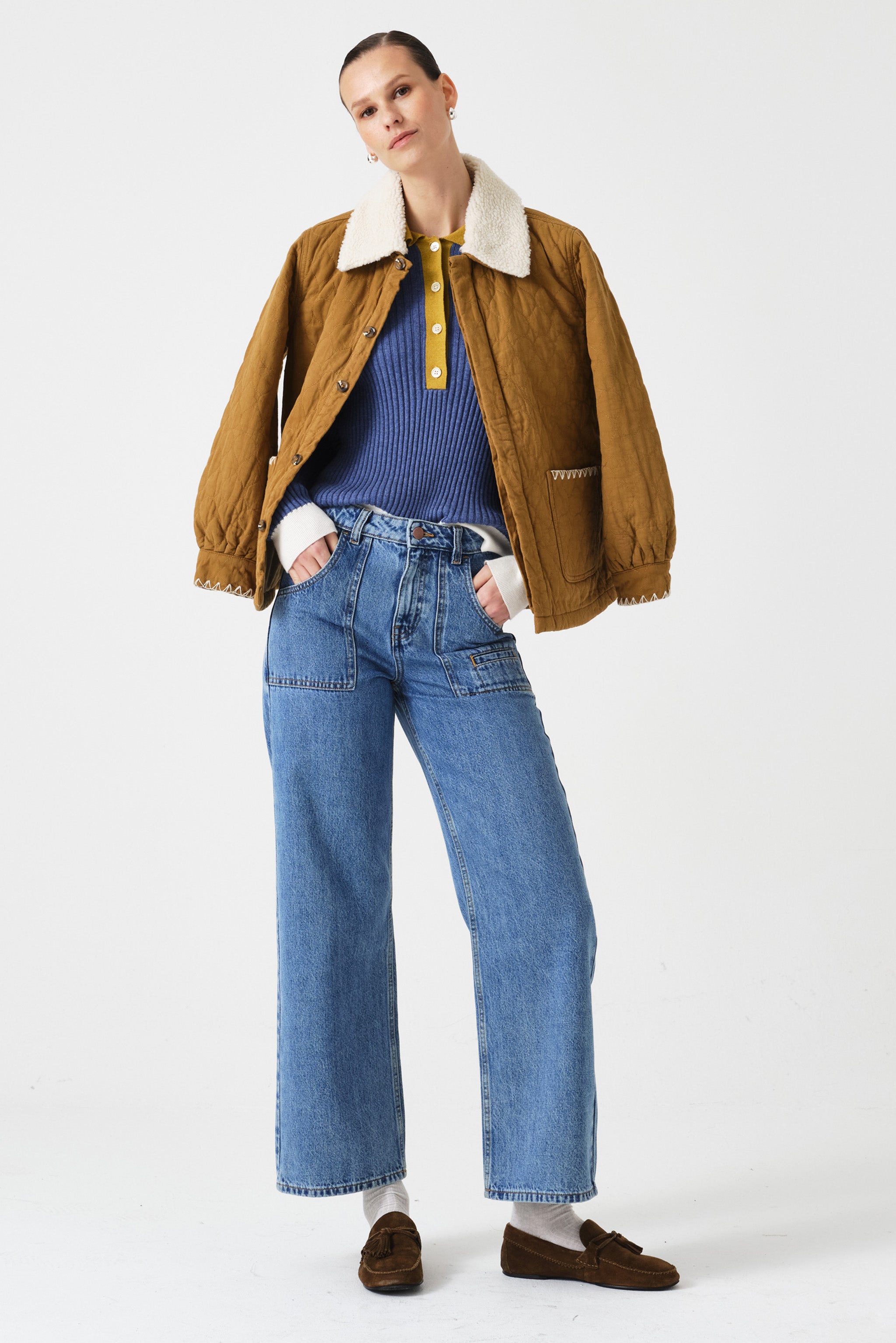 Frida Jacket in Olive