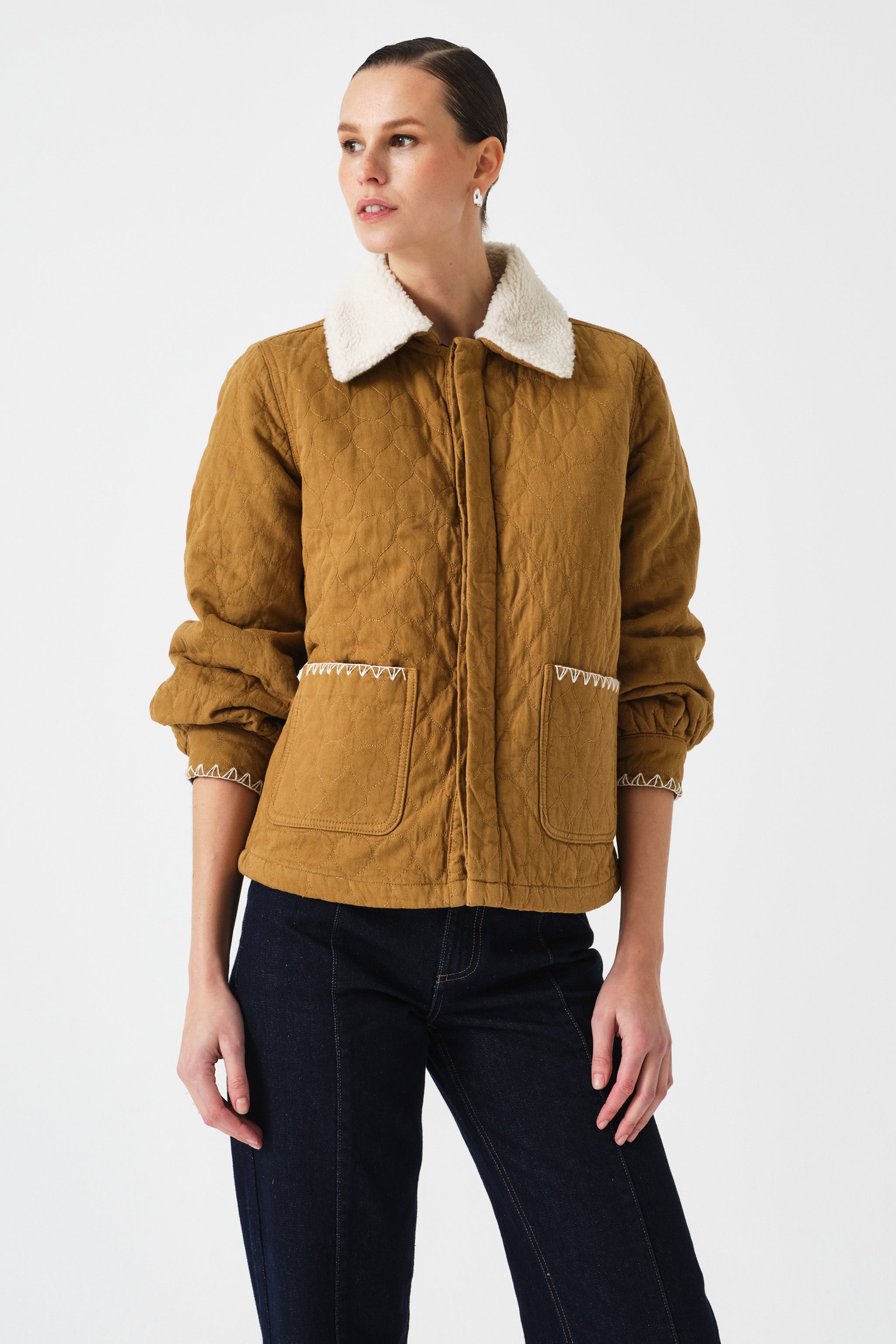 Frida Jacket in Olive