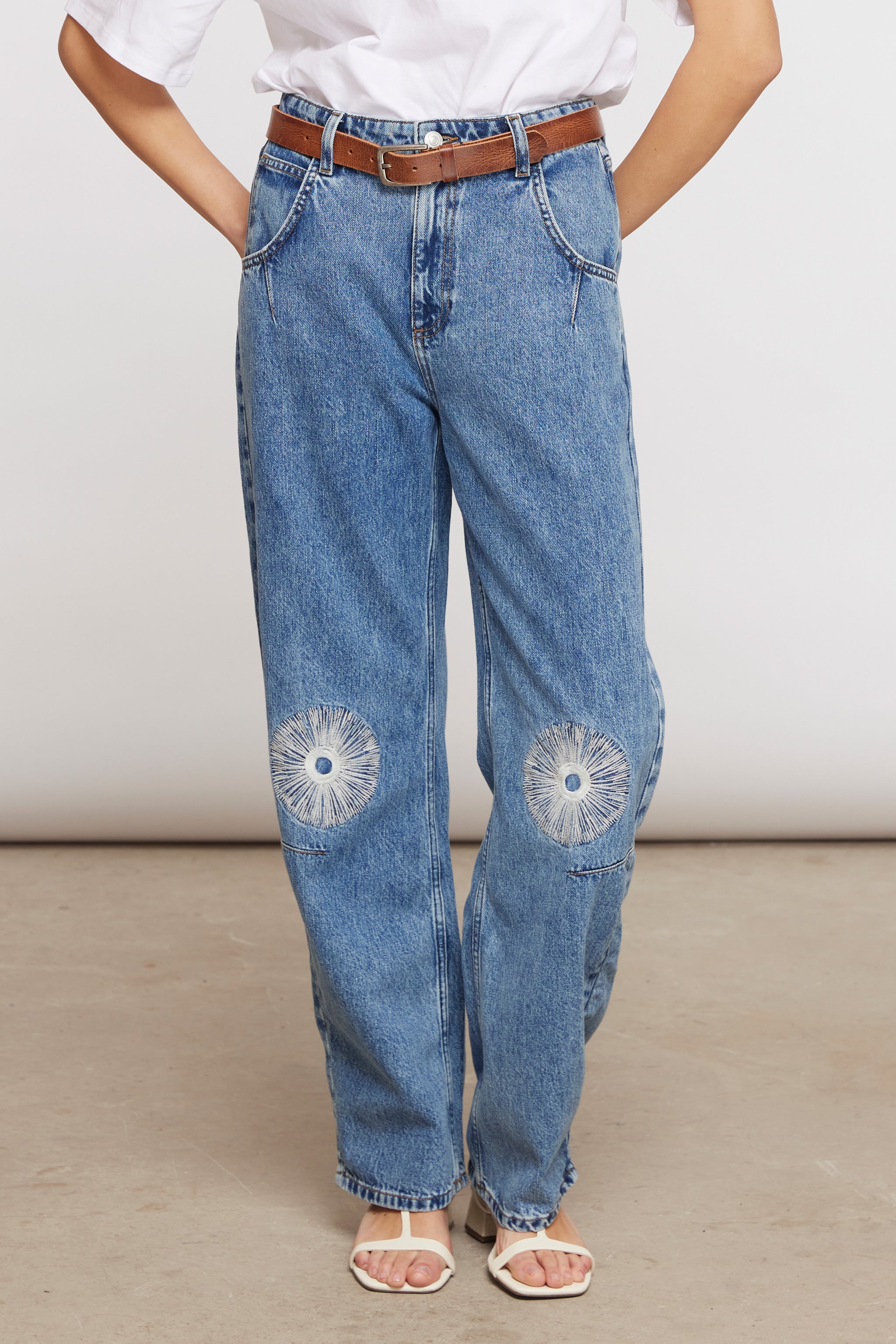 Nina Jean In Malibu Embroidered