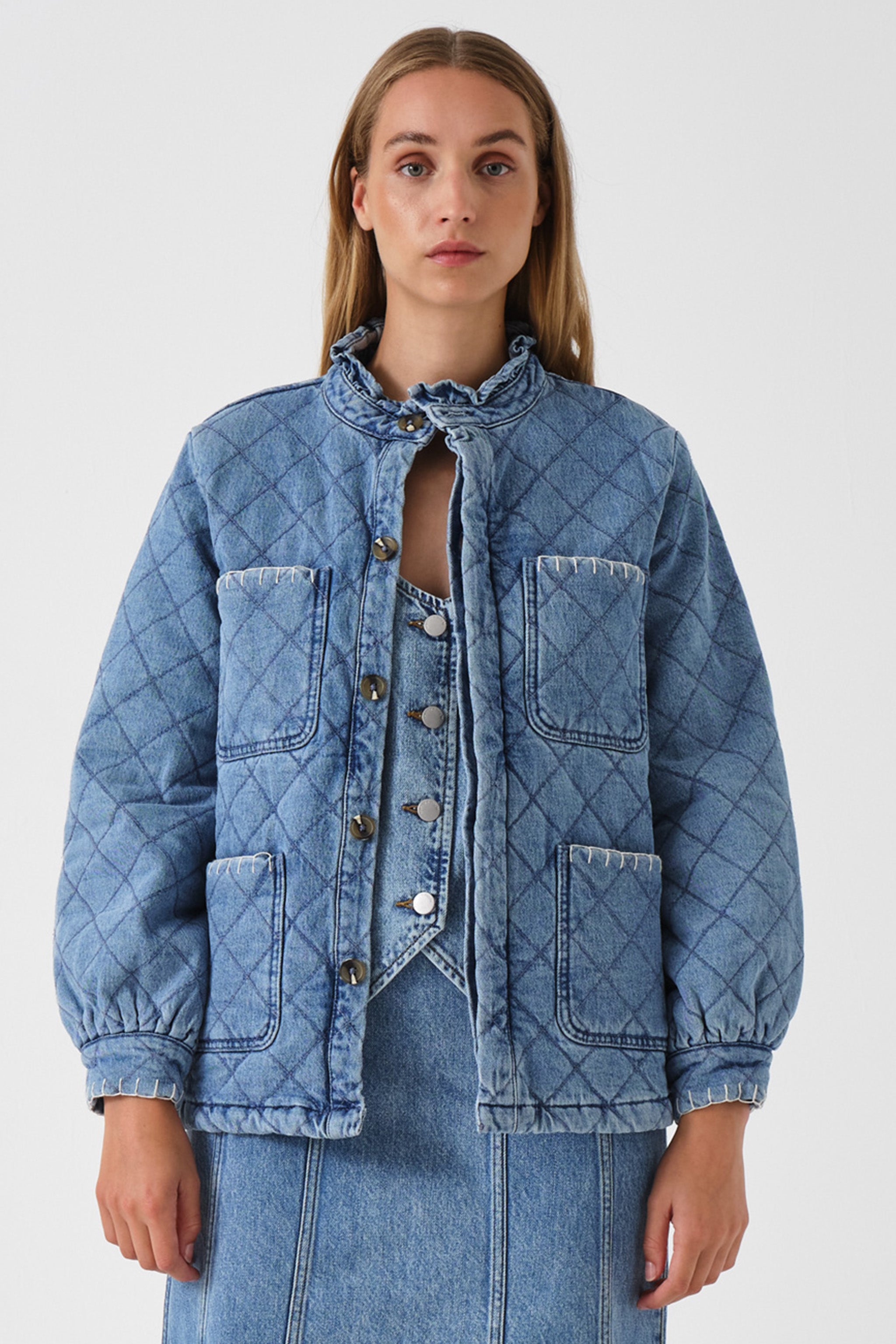 Quilted Pablo Jacket in Rodeo Vintage