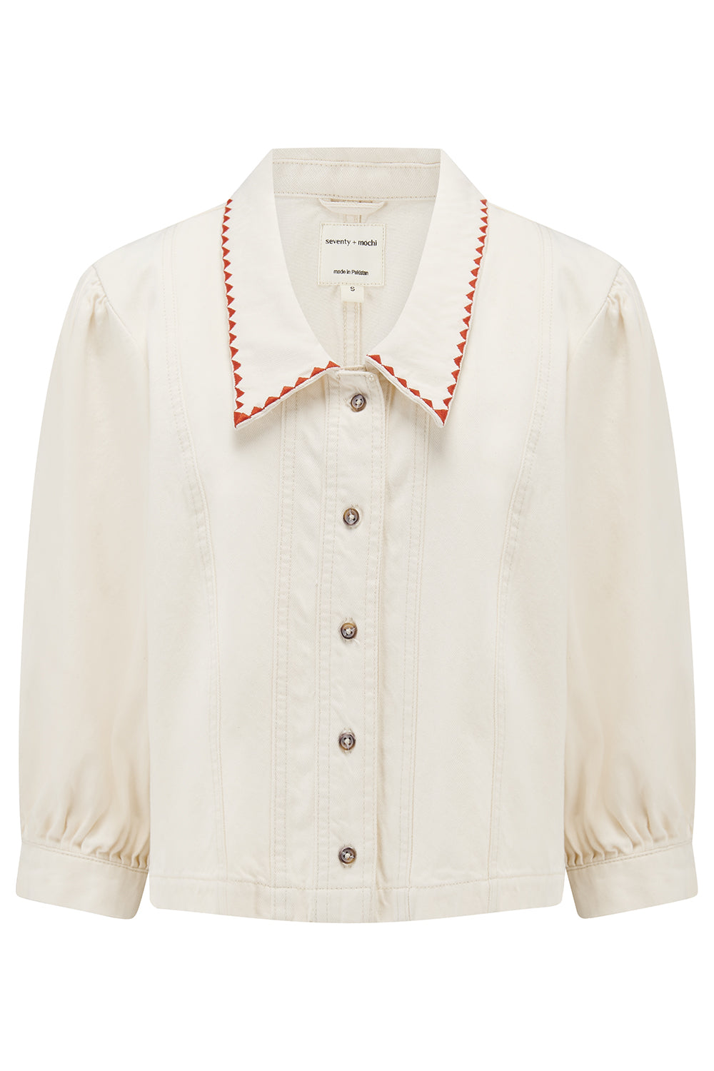 Talia Top in Ecru