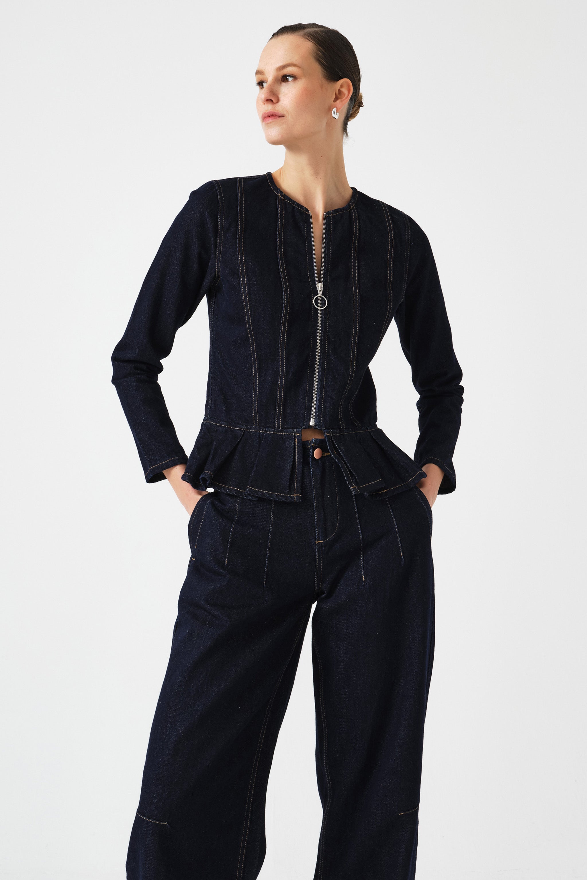 Zoe Jacket in Blue Moon