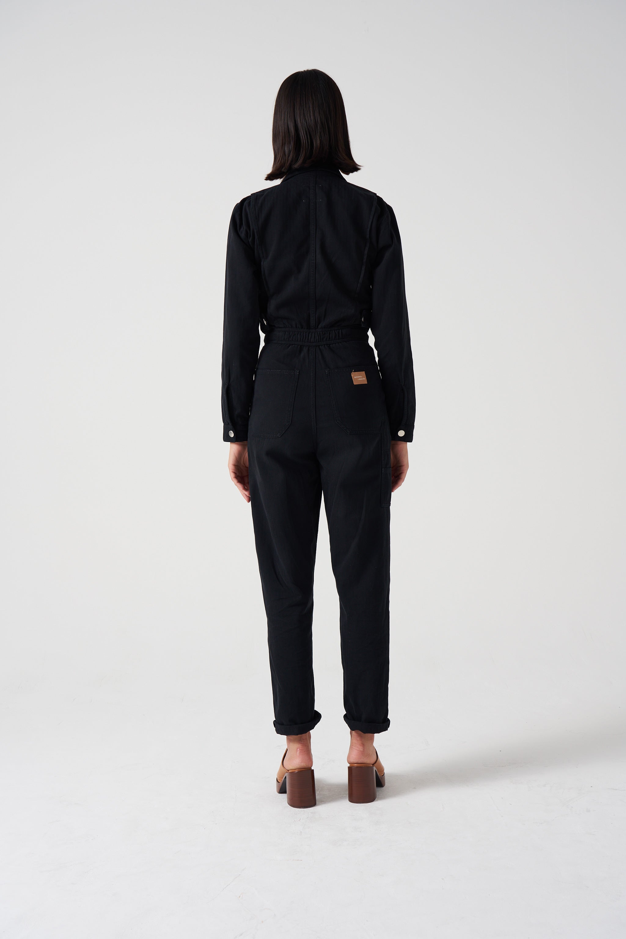 Indie Jumpsuit in Black - seventy + mochi